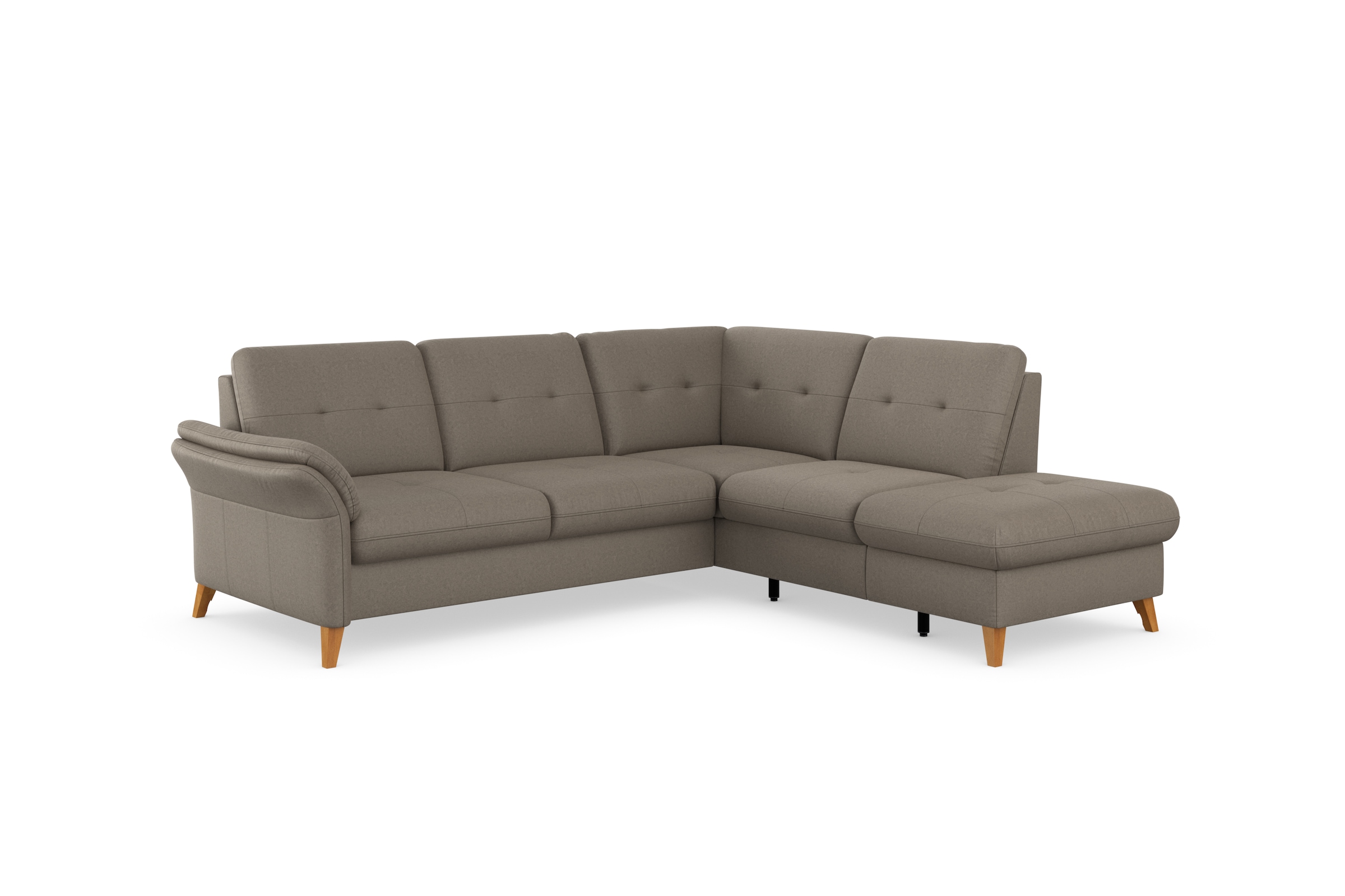 sit&more Ecksofa »Göteborg«, inkl. Sitztiefenverstellung, wahlweise mit Bettfunktion & Bettkasten
