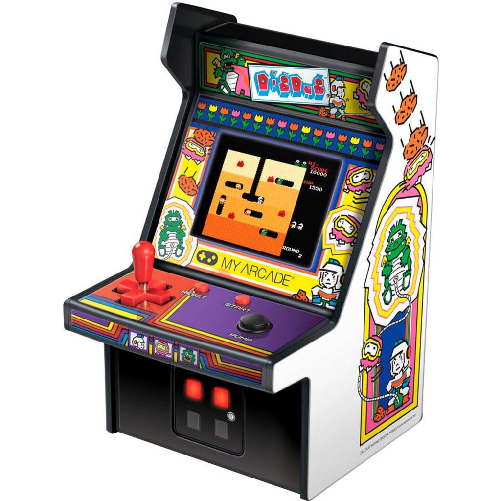 MYARCADE Spielekonsole »Classic«, Dig Dug Retro Konsole