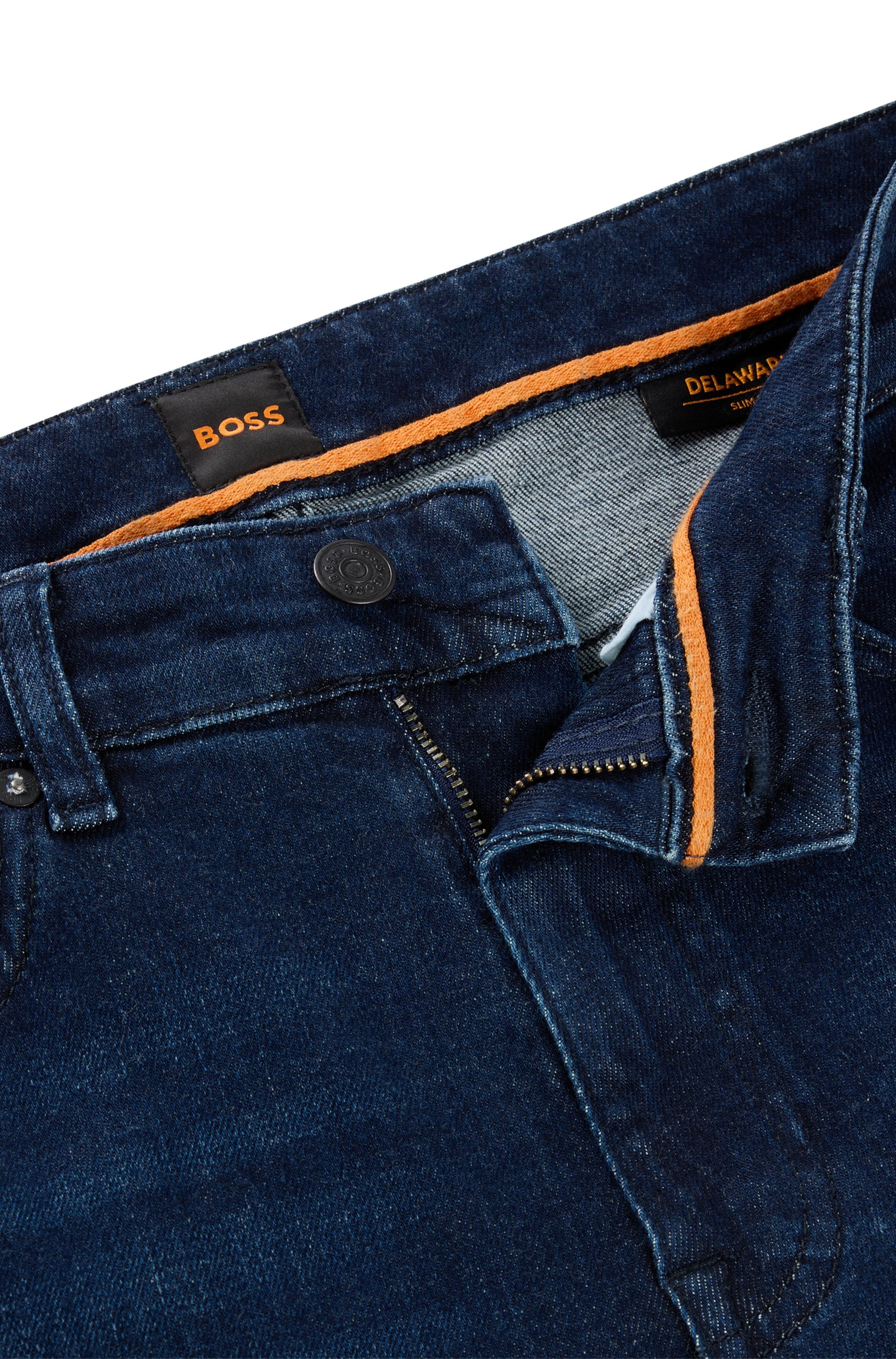 BOSS ORANGE Slim-fit-Jeans »DELAWARE BO«, mit normaler Bundhöhe