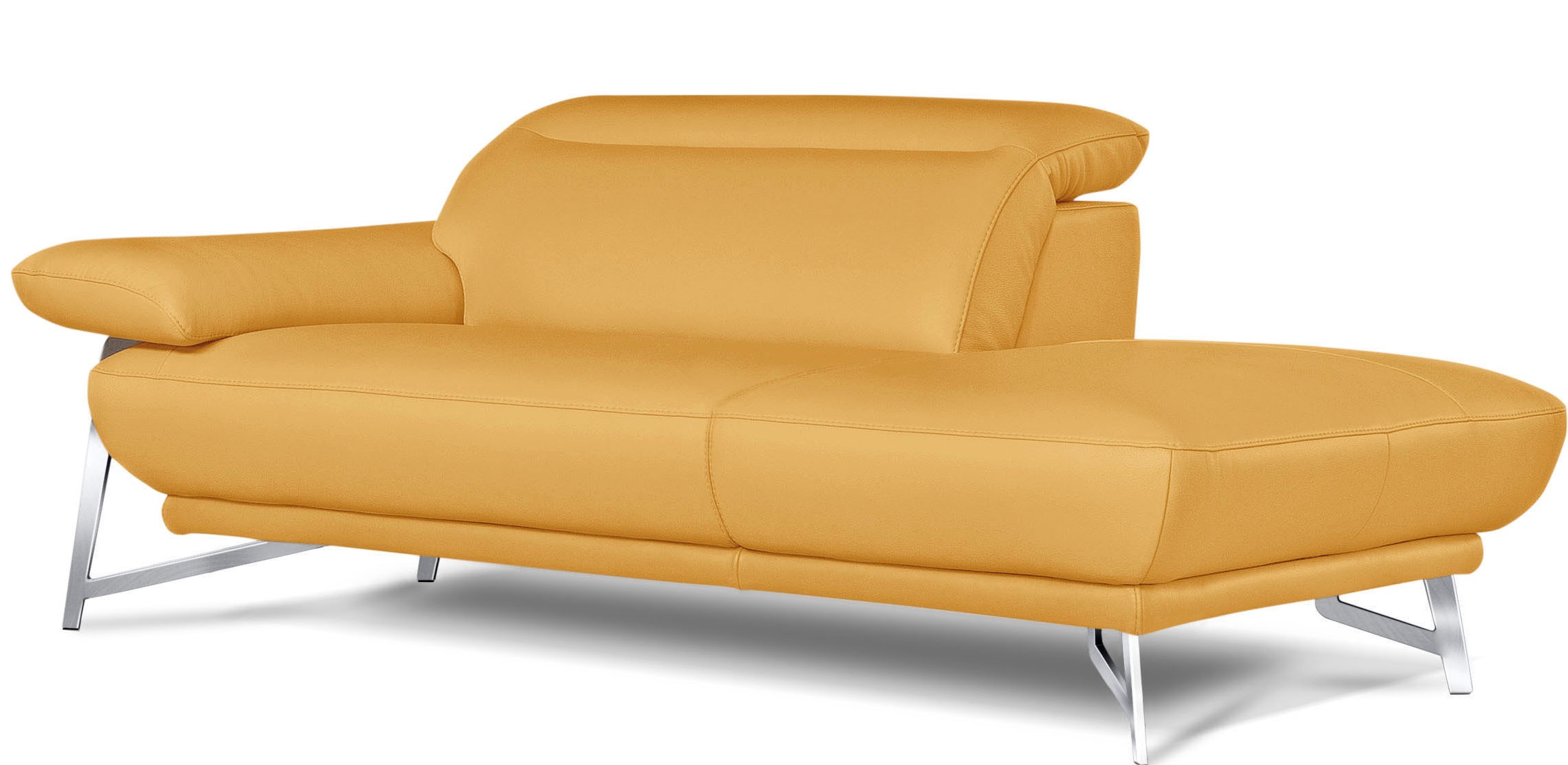 Egoitaliano Sofa »Anais, erstklassiger Sitzkomfort, Fußfarbe chrom«, Set, K günstig online kaufen