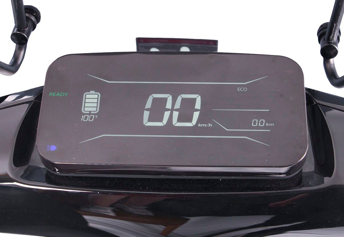 GreenStreet E-Motorroller »HYPE 3000 W 85 km/h inkl. Topcase«, bis zu 90 km Reichweite, mit USB-Anschluss und Keyless-System