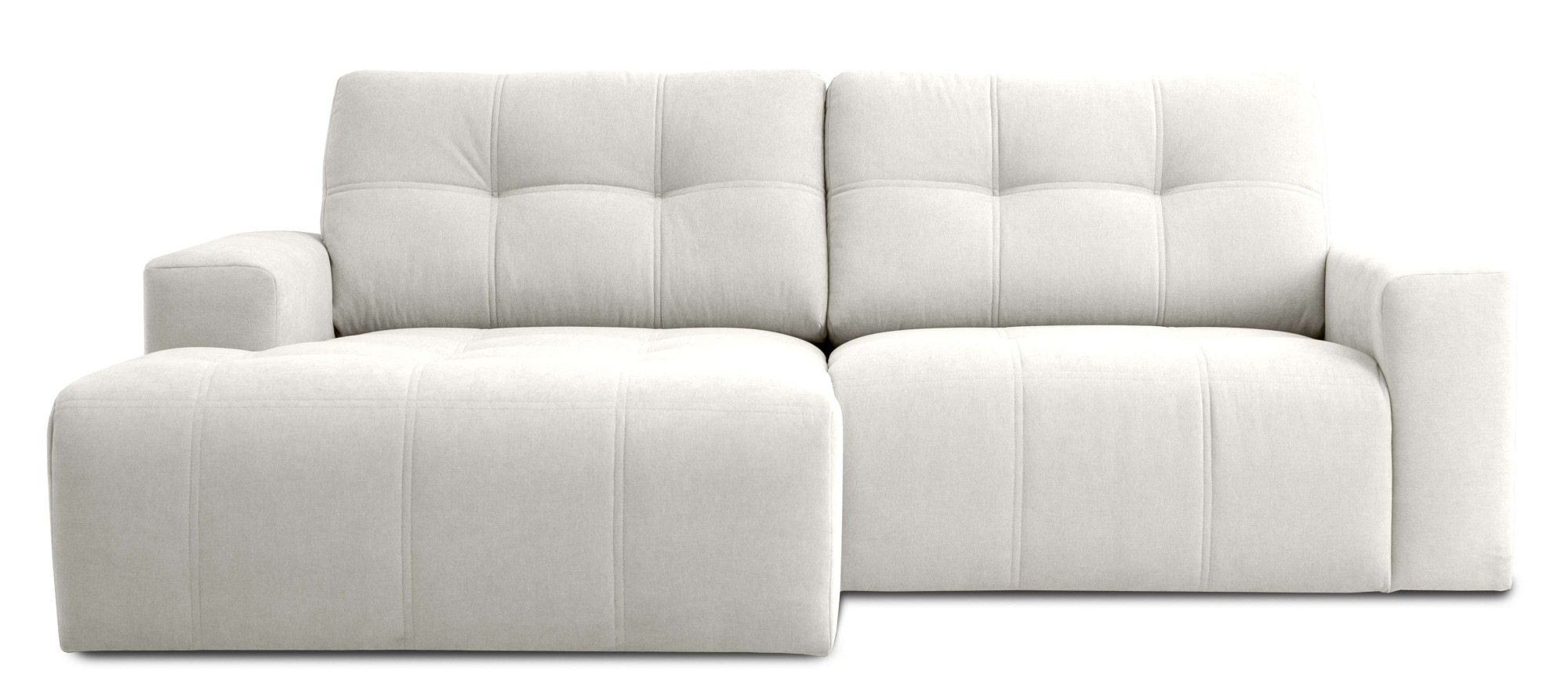 Home affaire Ecksofa »Turnon, Lounge-sofa, Breite 221 cm«, Chenille, mit Knopf- und Doppelsteppung, elegantes Aussehen
