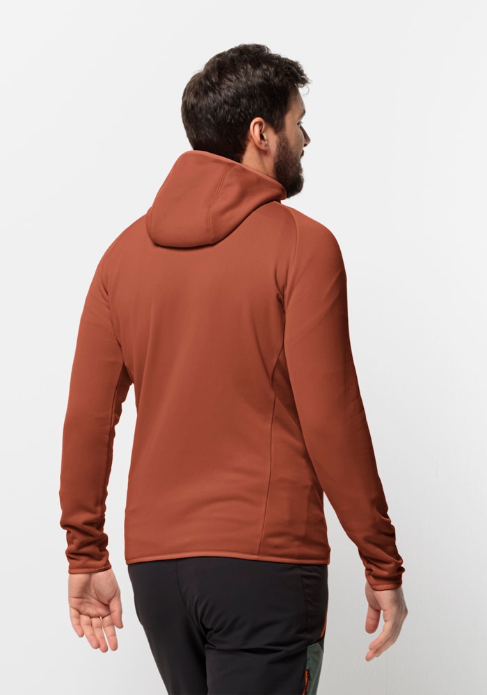 Jack Wolfskin Fleecejacke »BAISELBERG HOODED FZ M«, mit Kapuze