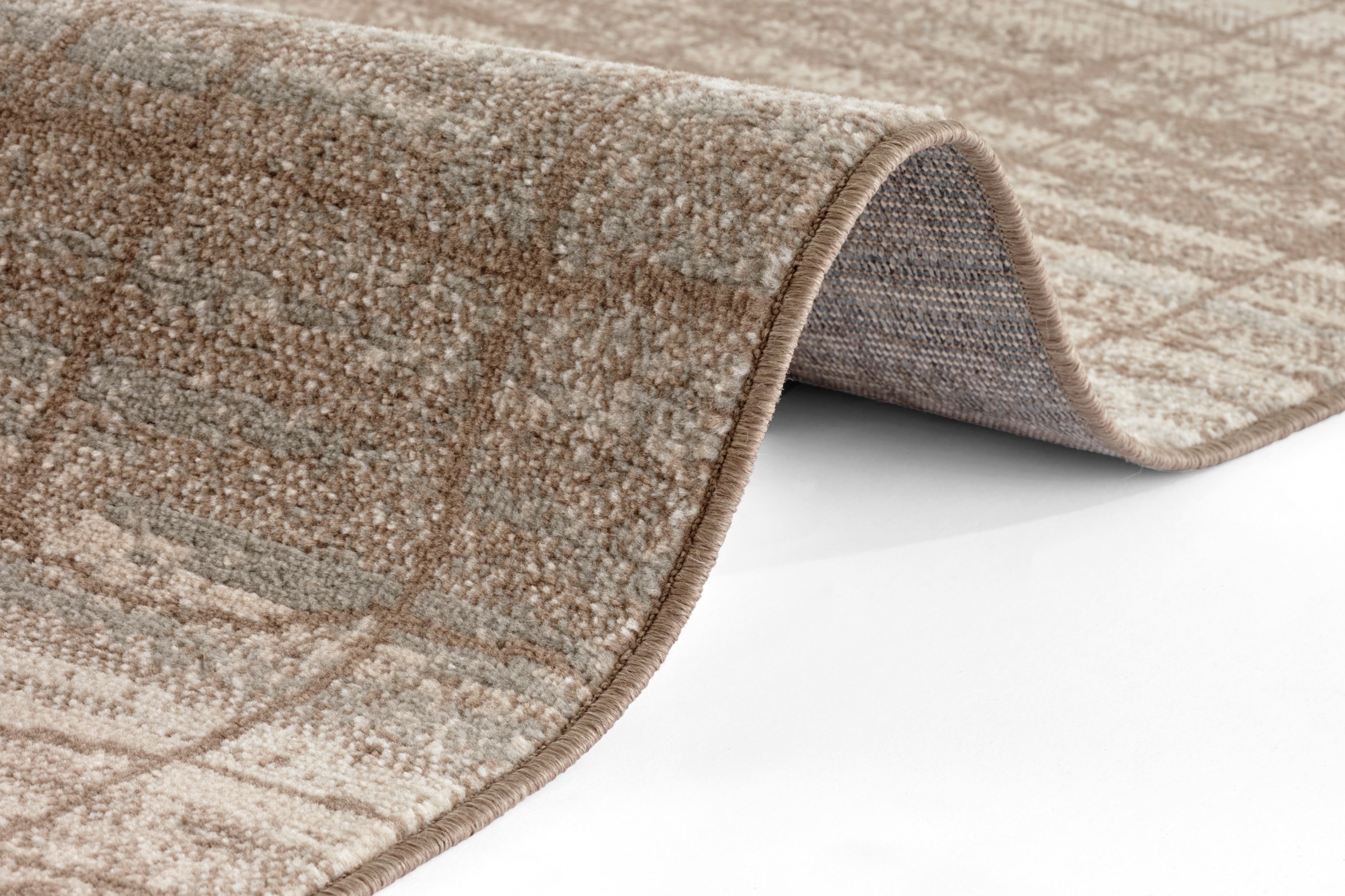 HANSE Home Teppich »Jord«, rechteckig, 8 mm Höhe, Kurzflor, Läufer, Vintage, Wohnzimmer, Schlafzimmer, Esszimmer, Flur
