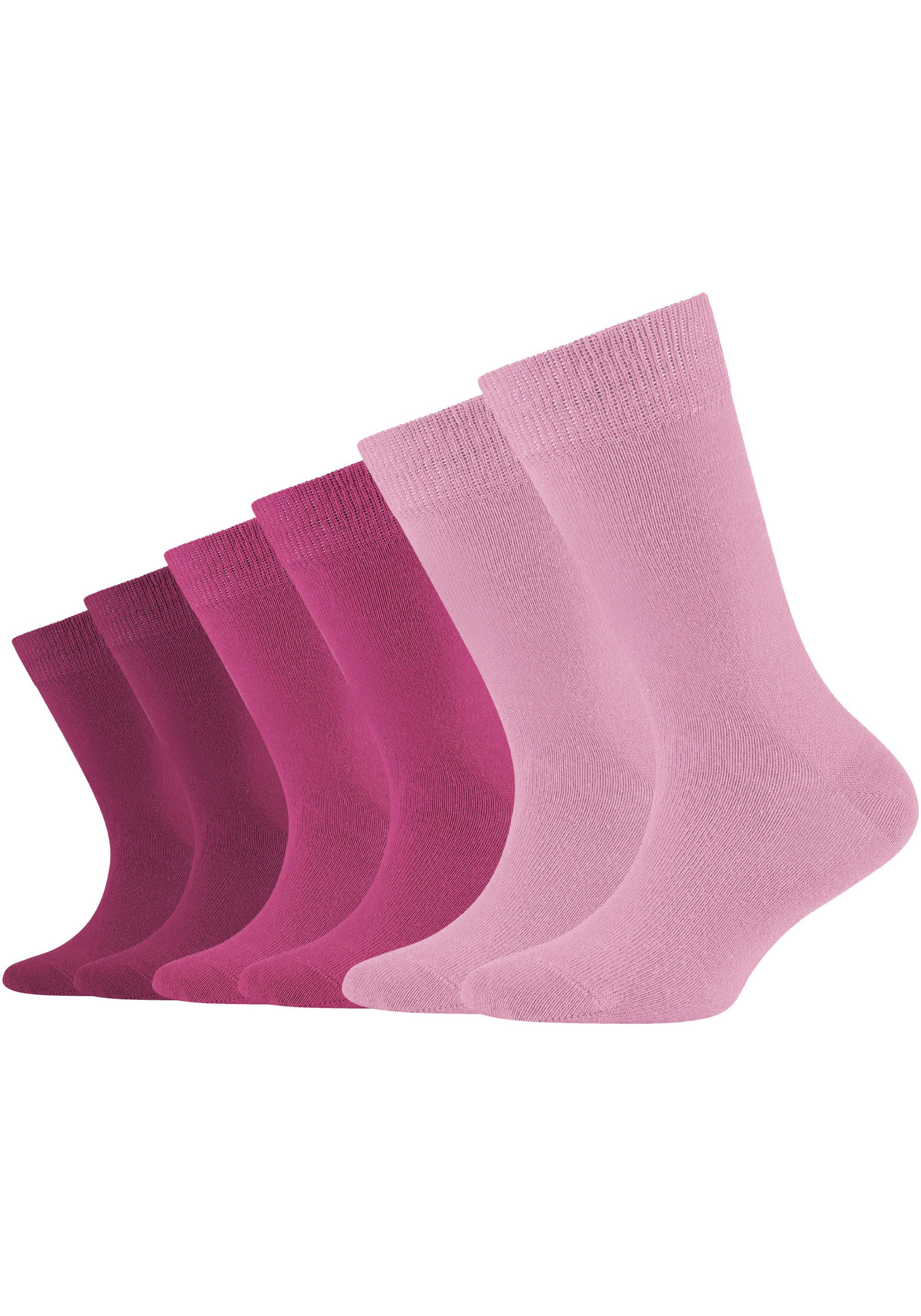Camano Socken, (Packung, 6 Paar), Hoher Anteil online an Baumwolle gekämmter bestellen