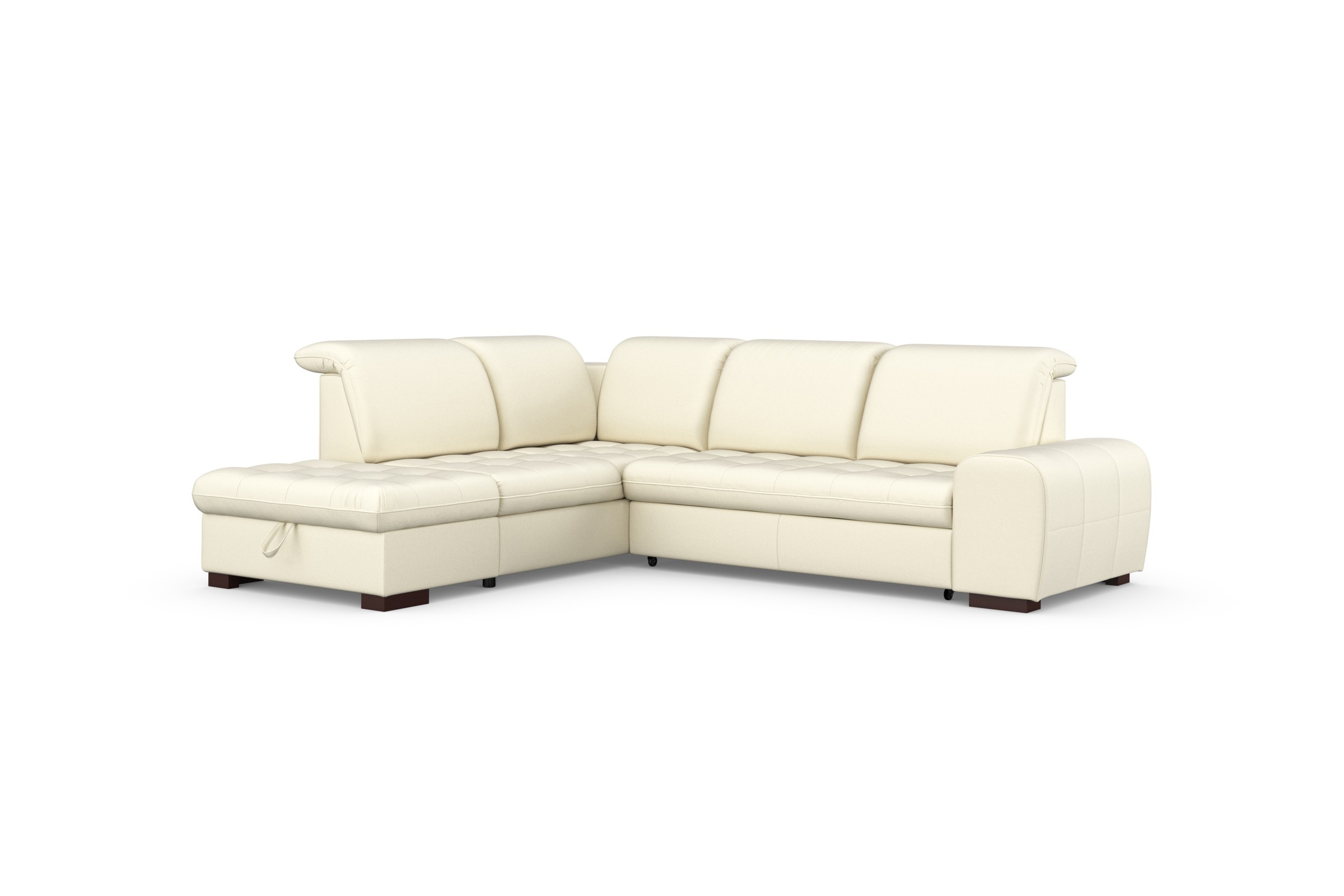 sit&more Ecksofa »Luxor L-Form«, wahlweise mit Bettfunktion, Stauraum und Kopfteilverstellung