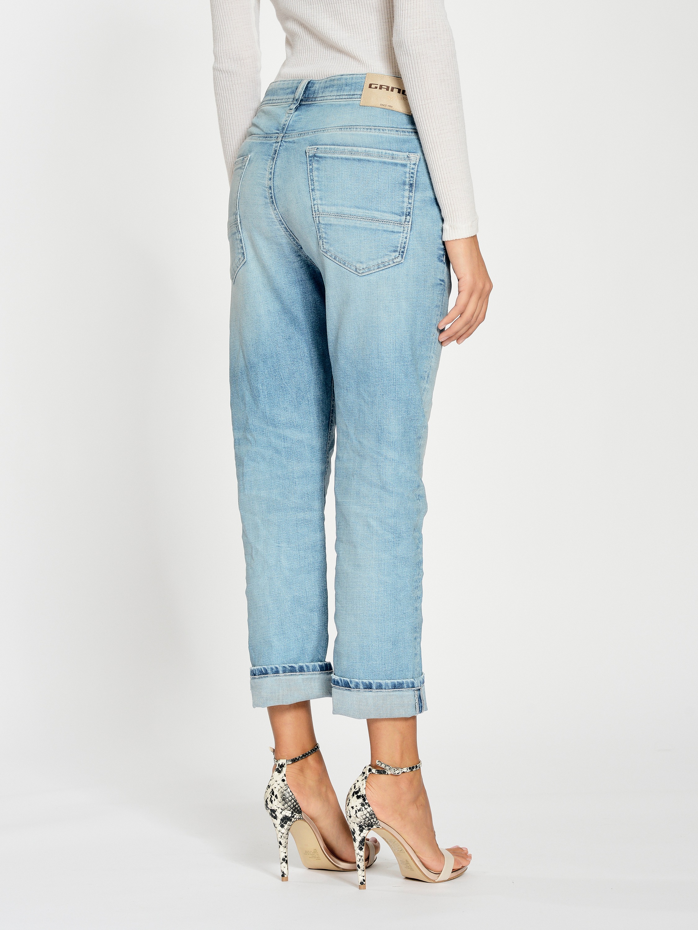 GANG Boyfriend-Jeans »GANG Jeans Boyfriend 94NICA CROPPED«