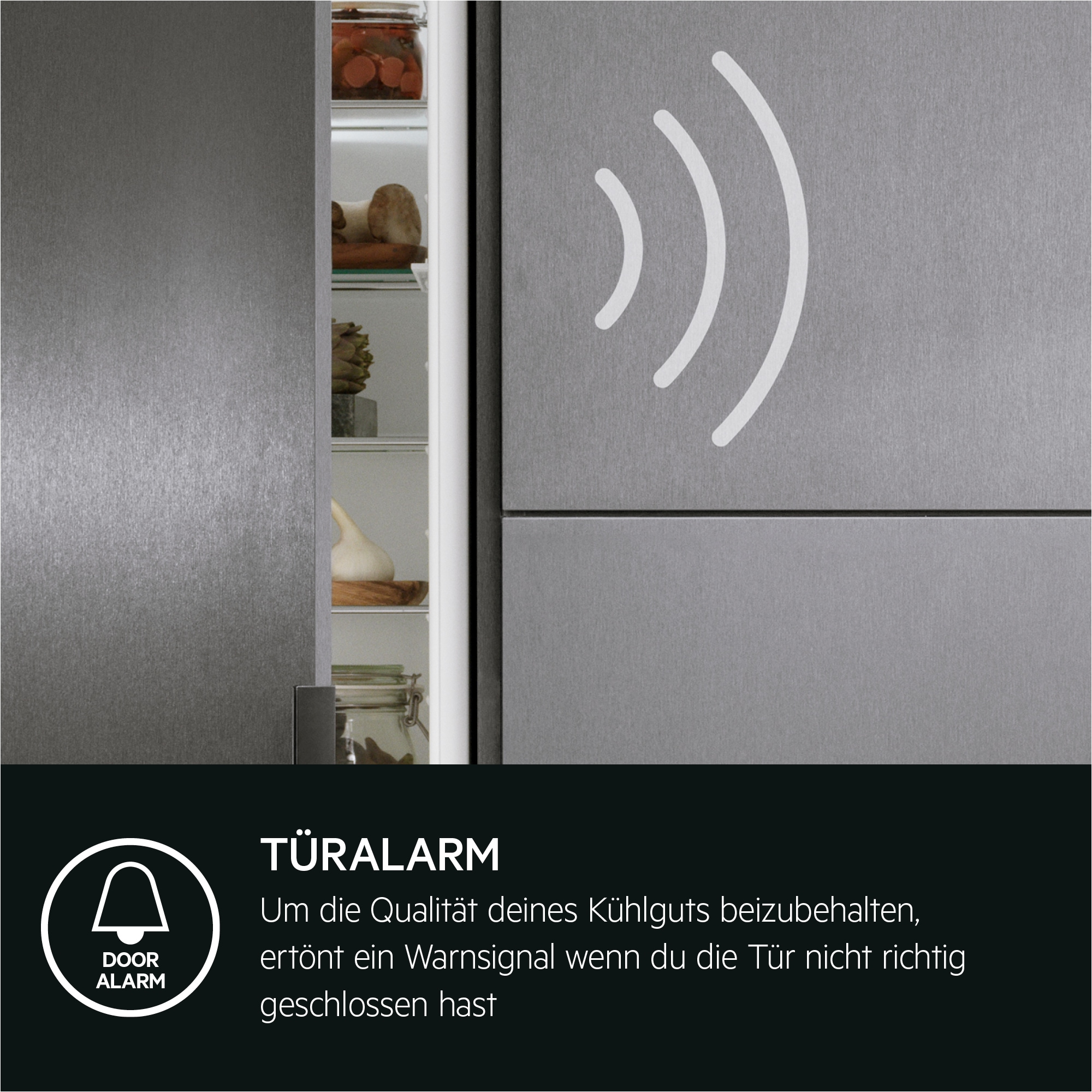 AEG Kühlschrank 6000 »TF6FS181DC«, DynamicAir: Für gleichmäßige Kälteverteilung