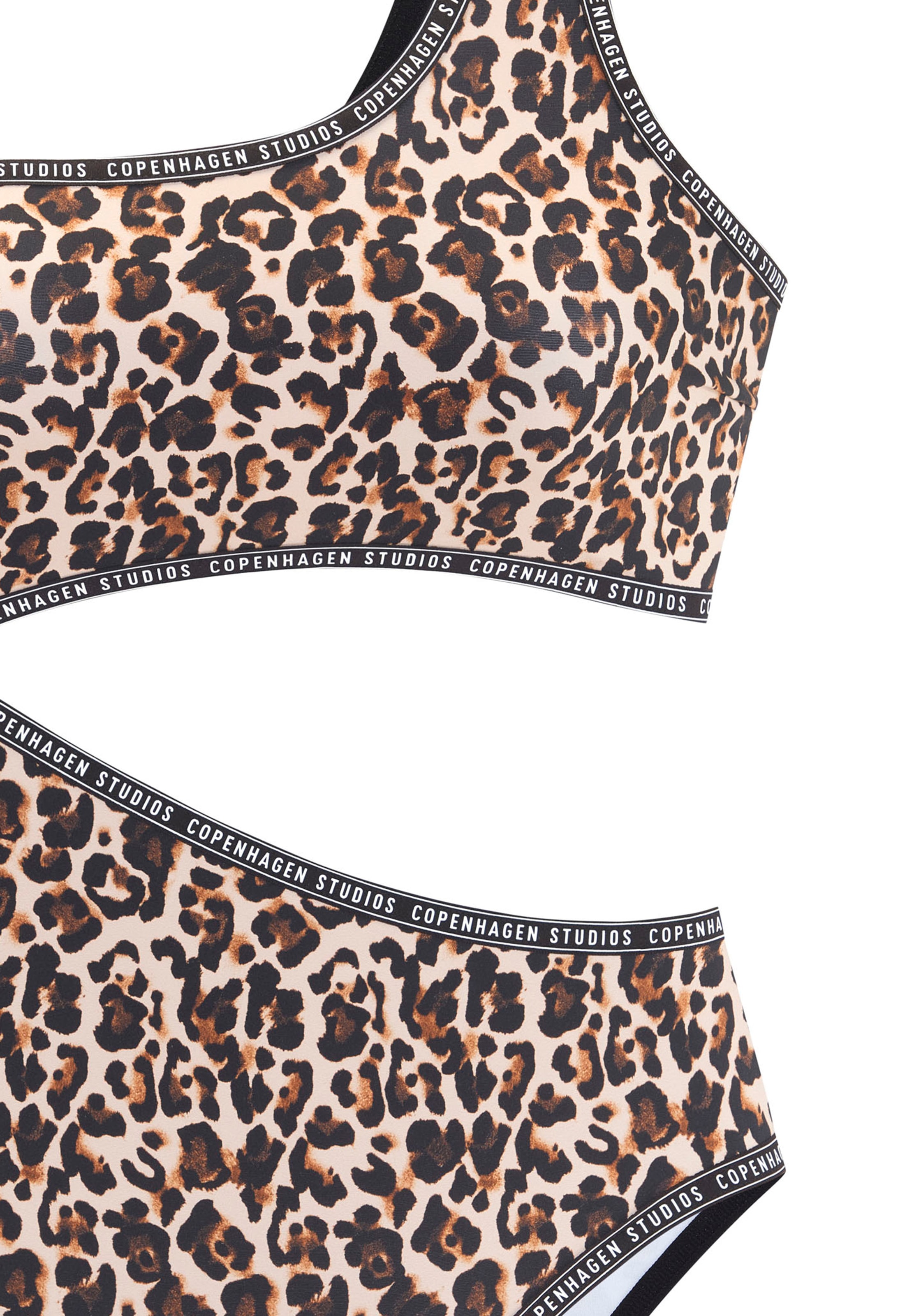 Copenhagen Studios Badeanzug »Leody«, Mit trendigem Animalprint