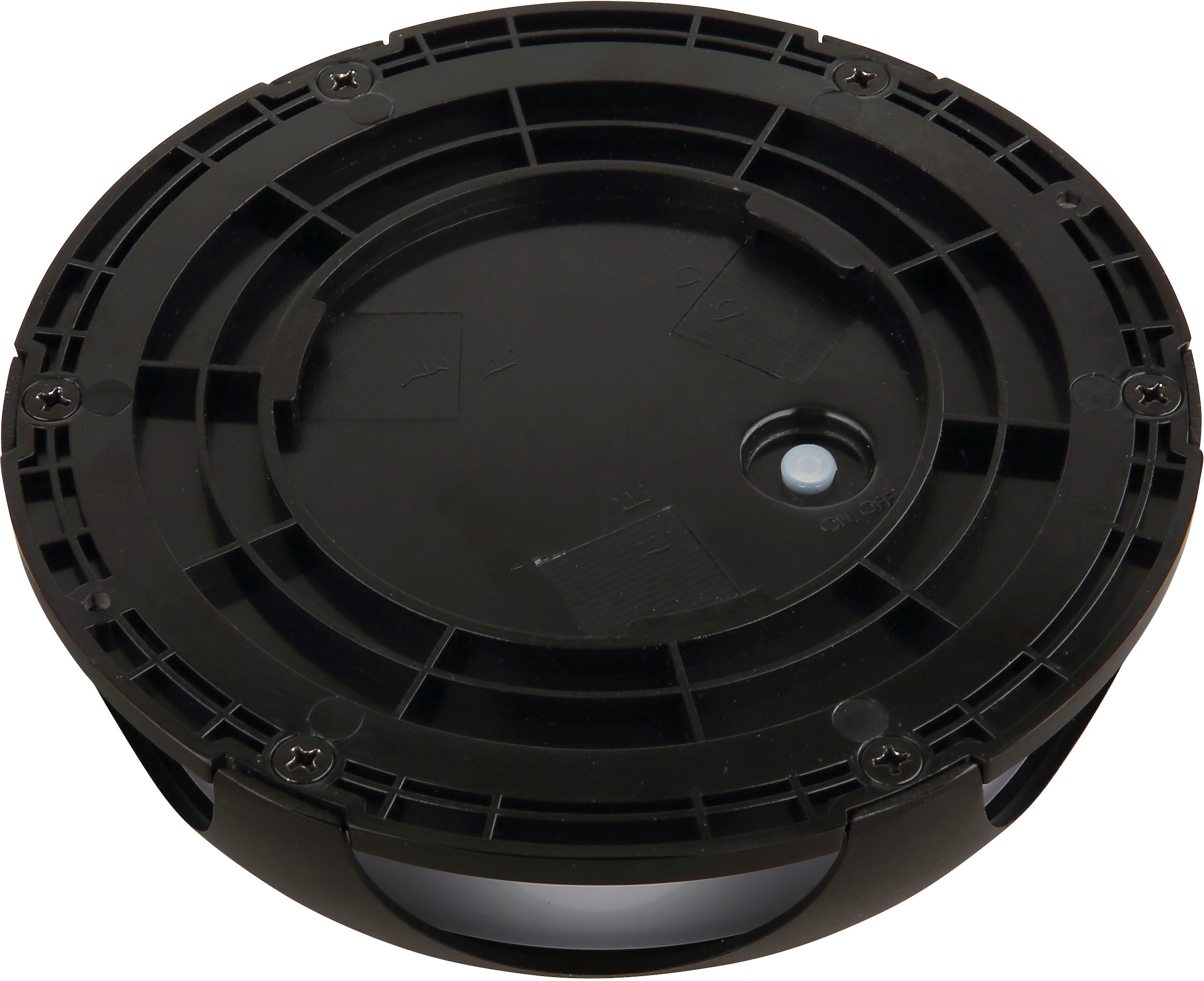 GLOBO LIGHTING LED Solarleuchte »SOLARLEUCHTE ALUMINIUM DRUCKGUSS SCHWARZ MATT, 1XL« LED-Modul 1 Stk. Warmweiß Solar Garten Terrasse Außenbeleuchtung Funktionsleuchte Außenbereich