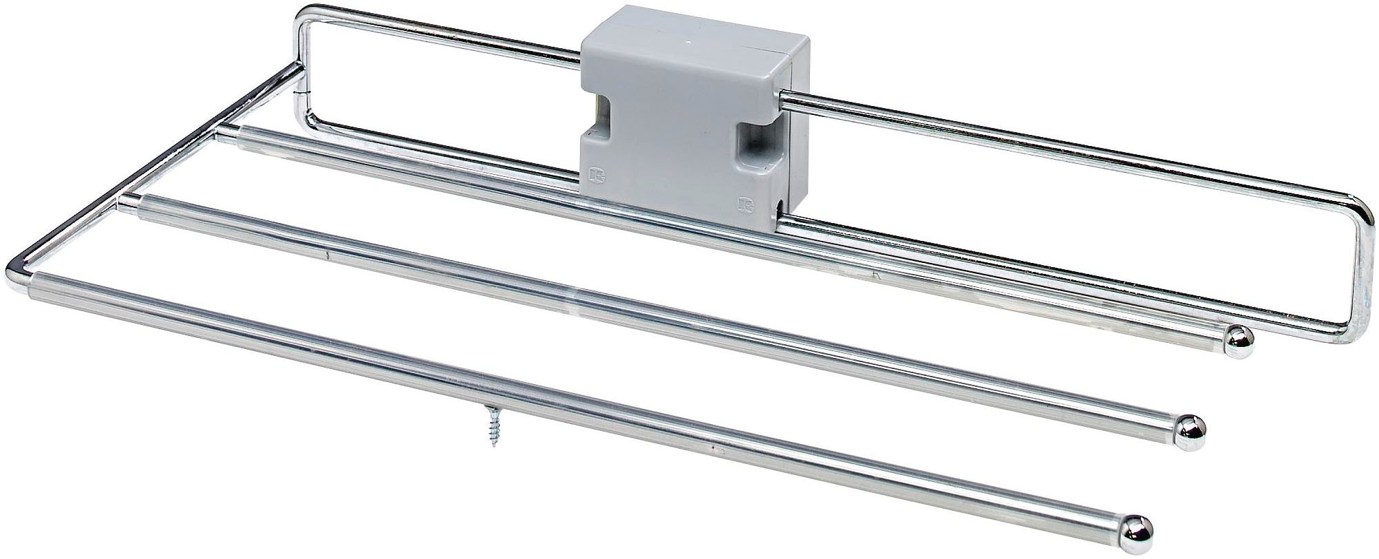 rauch Drehtürenschrank »Kleiderschrank Schrank Garderobe Wäscheschrank VOYAGER«, (in 3 verschiedenen Ausstattungen BASIC/CLASSIC/PREMIUM), mit modernen Griffen in Graumetallic, inkl. Schubkästen und Spiegel