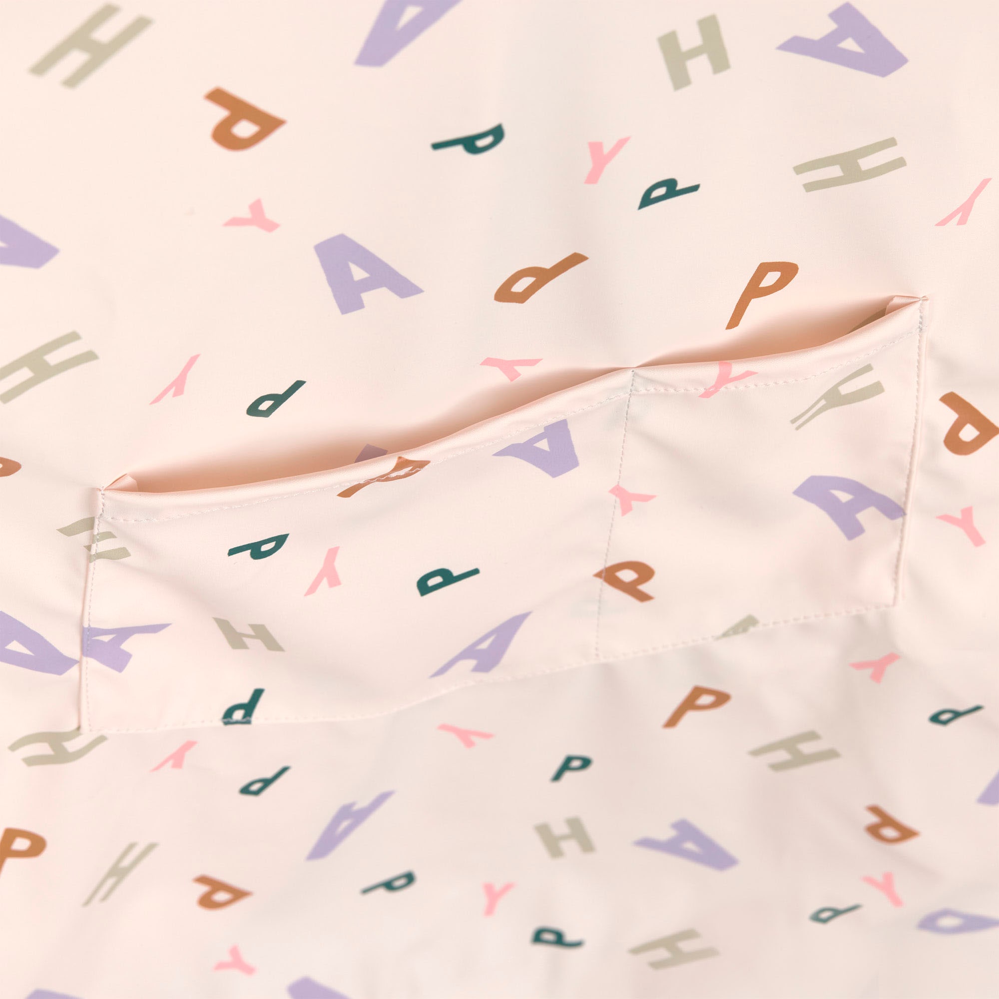 LÄSSIG Malschürze »Happy Fruits, pastel lilac«, GOTS made with organic materials, zertifiziert durch BCS 27262