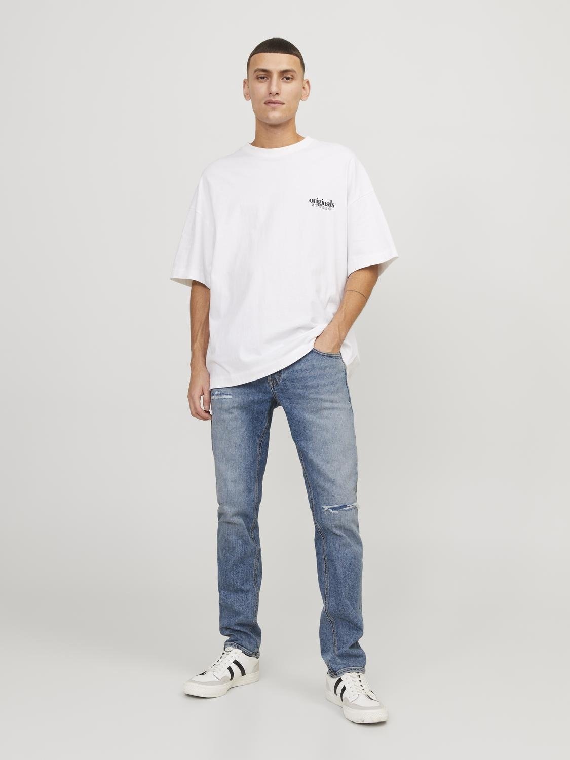 Jack & Jones Slim-fit-Jeans »JJIGLENN JJCOLE AM 171 SN«