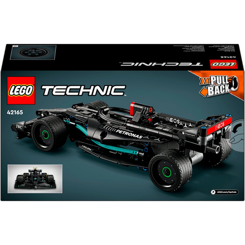 LEGO® Konstruktionsspielsteine »Mercedes-AMG F1 W14 E Performance Pull-Back (42165), LEGO® Technic«, (240 St.)