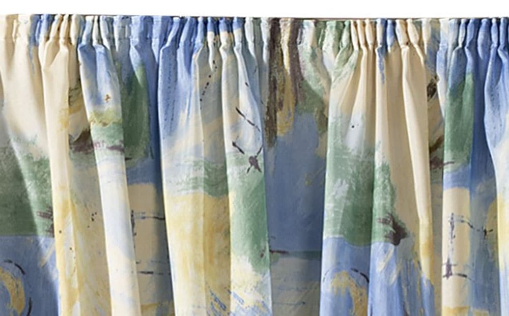 Weckbrodt Vorhang »Matteo«, (1 St.), Satin, bedruckt, leichte Qualität, mit Raffhalter, Gardine, Store