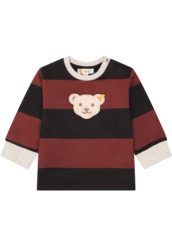 Steiff Longsweatshirt, mit süßer Teddy-Applikation auf der Brust kaufen