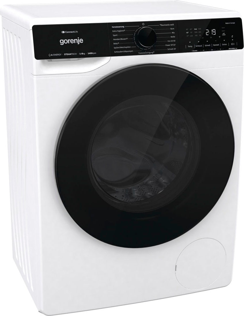 GORENJE Waschmaschine »WPNA 84 SATSWIFI«, 8 kg, 1400 U/min, SlimLine - nur günstig online kaufen