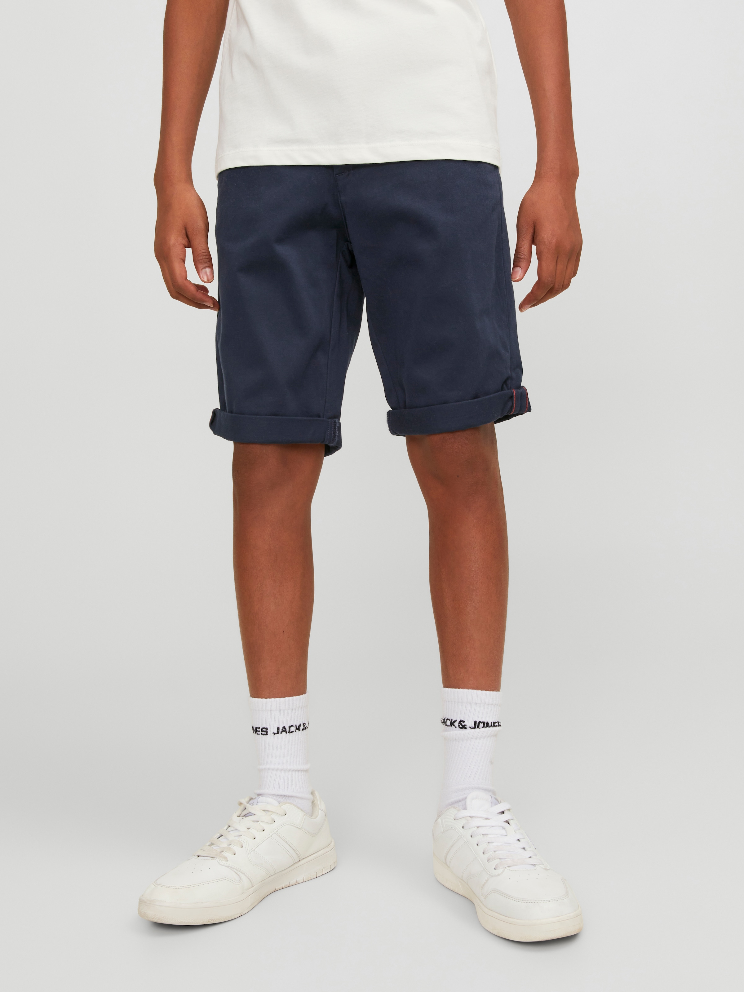 Jack & Jones Junior Chinoshorts »JPSTBOWIE JJSHORTS SOLID SN JNR«