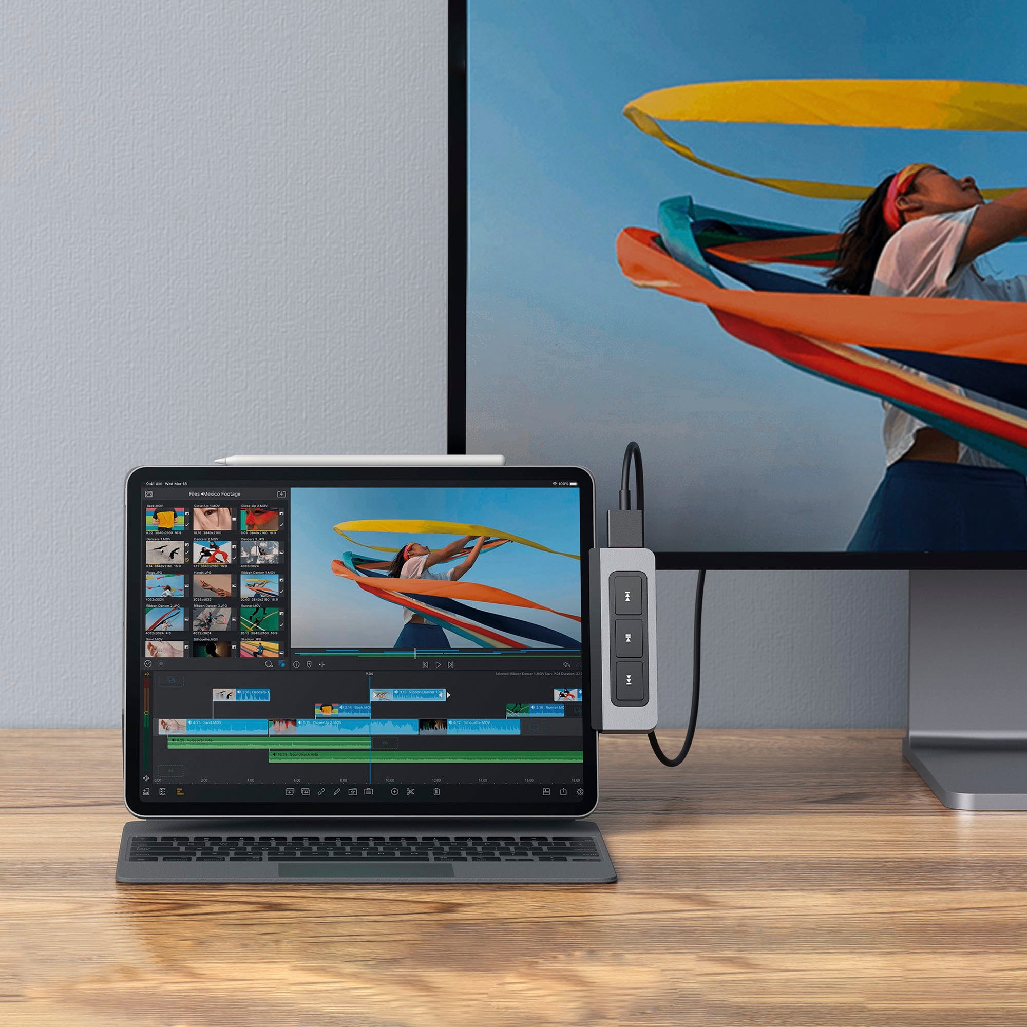 Hyper Adapter »Media 6-in-1 USB-C Hub for iPad Pro/Air«