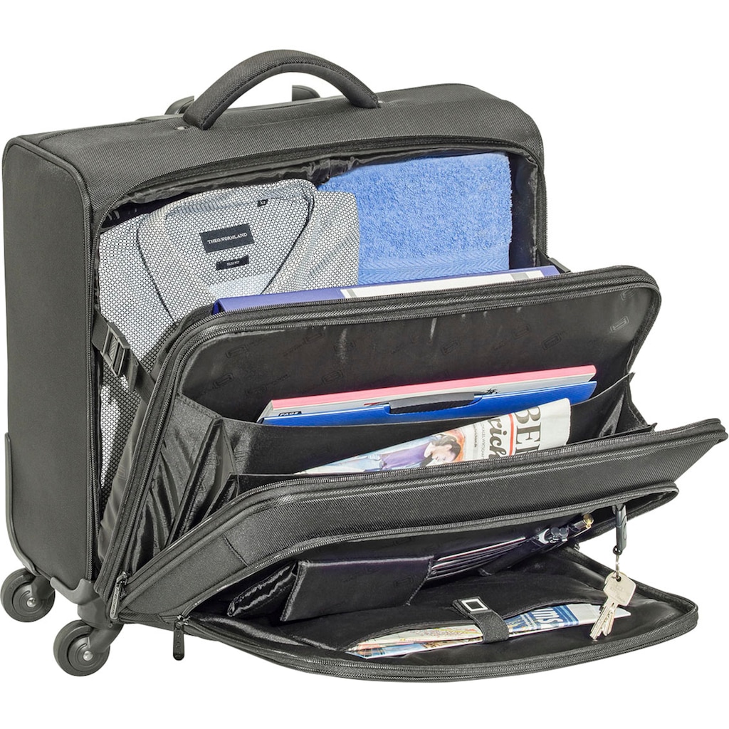 PEDEA Laptoptasche »Trolley Rollkoffer PREMIUM PLUS Laptop-Fach bis 17,3 Zoll (43,9 cm)«