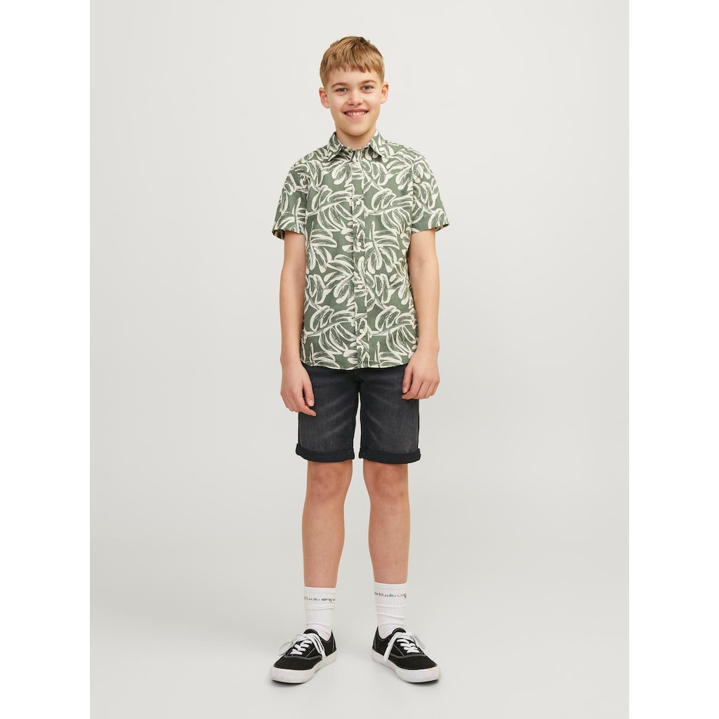 Jack & Jones Junior Bermudas »JJIRICK JJORIGINAL SHORTS MF 2350 SN JNR«, mit Umschlagsaum