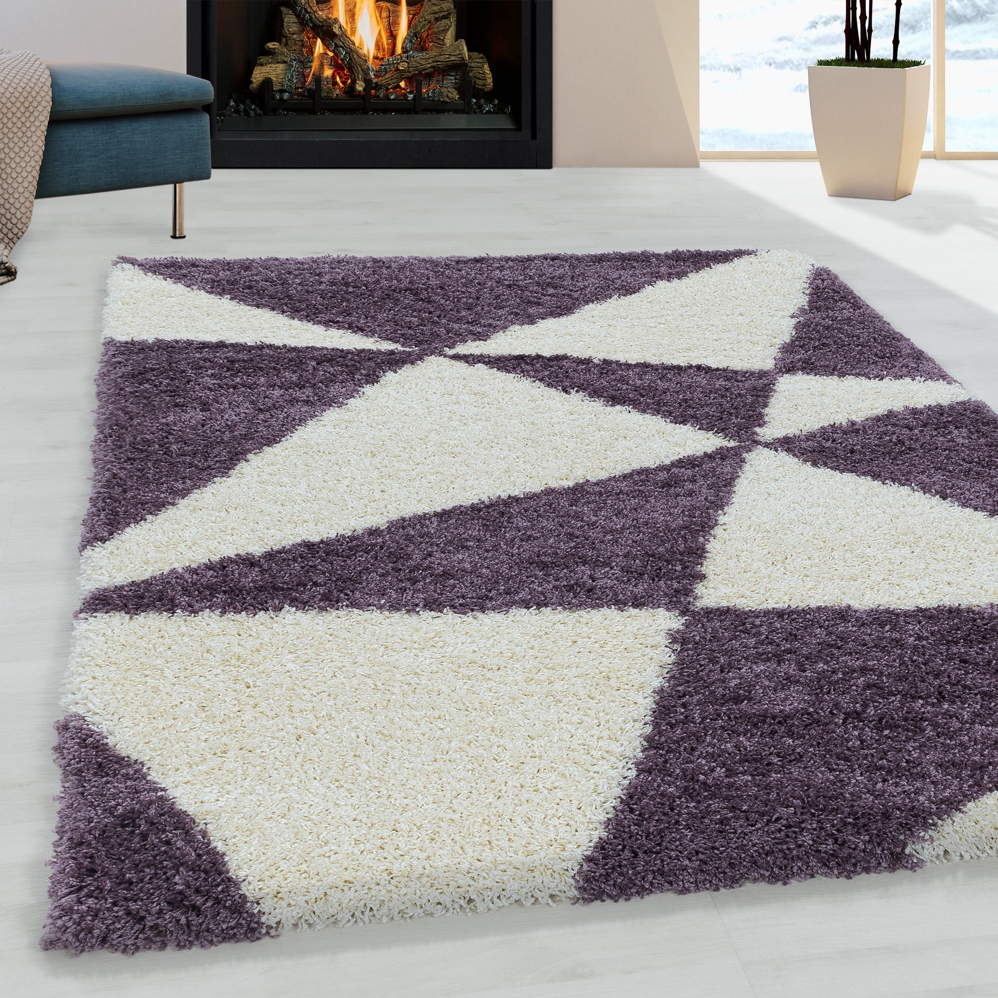 Ayyildiz Teppiche Hochflor-Teppich »TANGO 3101«, rechteckig, 50 mm Höhe, Wo günstig online kaufen