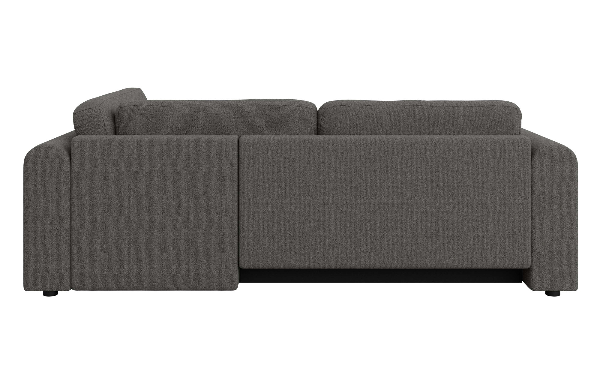 INOSIGN Ecksofa »Zacharia wahlweise Schlafsofa mit Bettkasten, B/T/H 250/166/86 cm«, L-Form mit Wellenunterfederung, Ottomane rechts oder links bestellbar