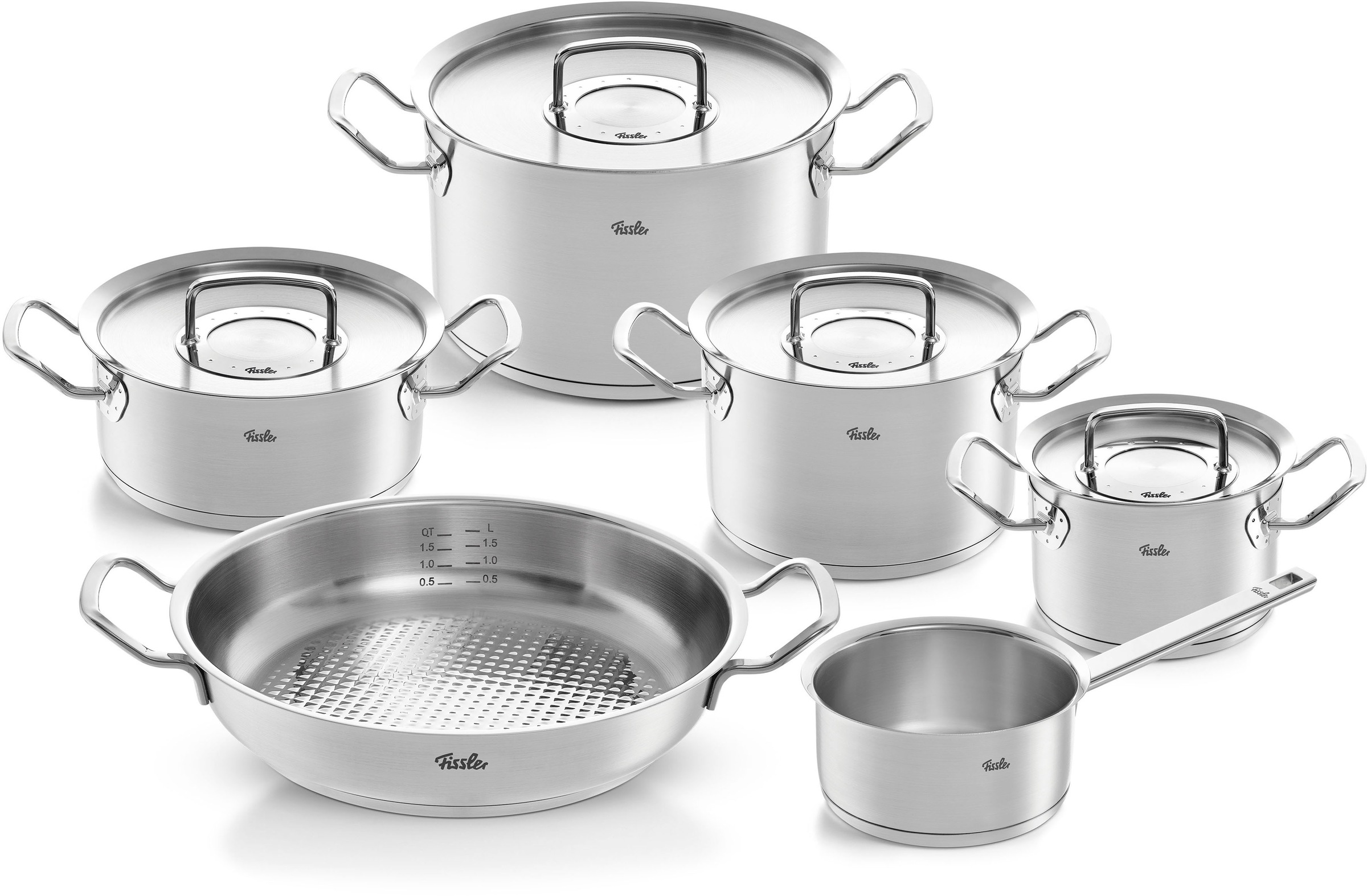 Fissler Topf-Set »Original-Profi Collection«, Edelstahl 18/10, (Set, 6 tlg. günstig online kaufen