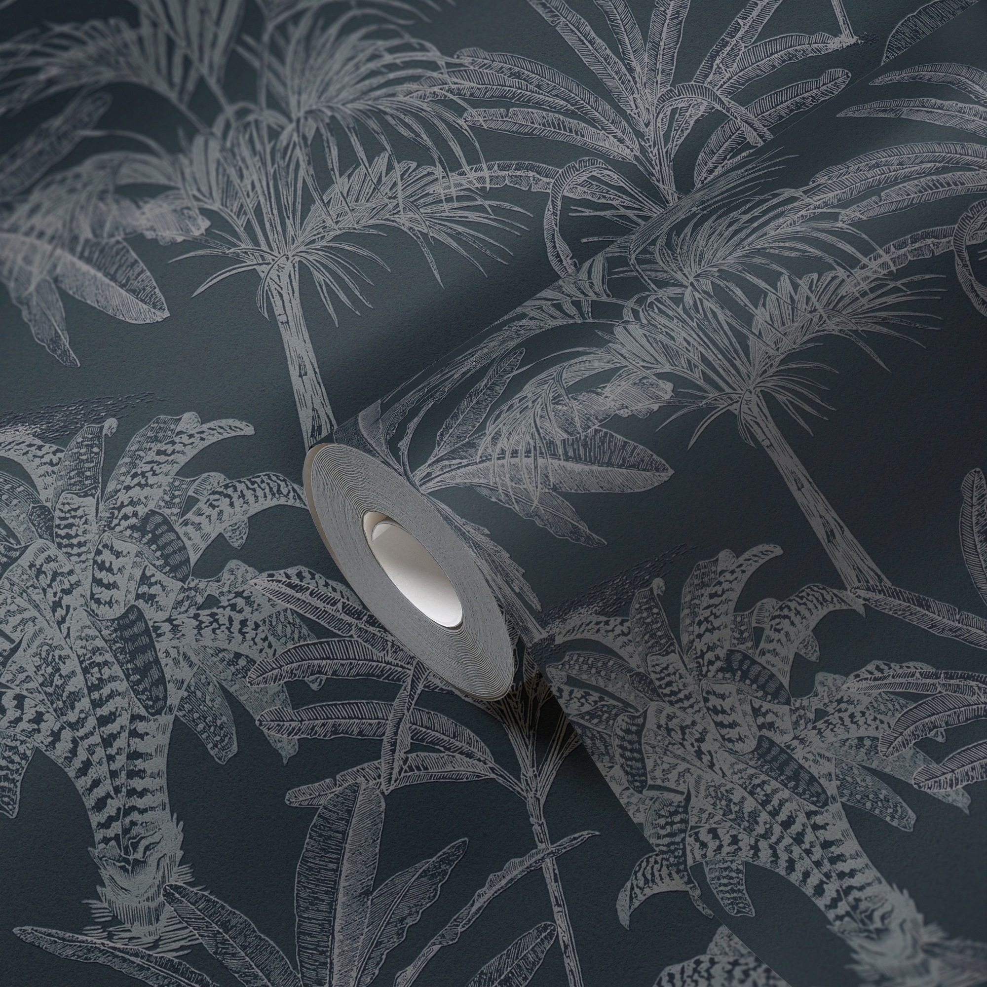 METROPOLIS BY MICHALSKY LIVING Vliestapete »Change is good, Tropical Tale«, floral-botanisch-tropisch, Designertapete Tapete Palmen Tapeten Wohnzimmer Schlafzimmer Küche