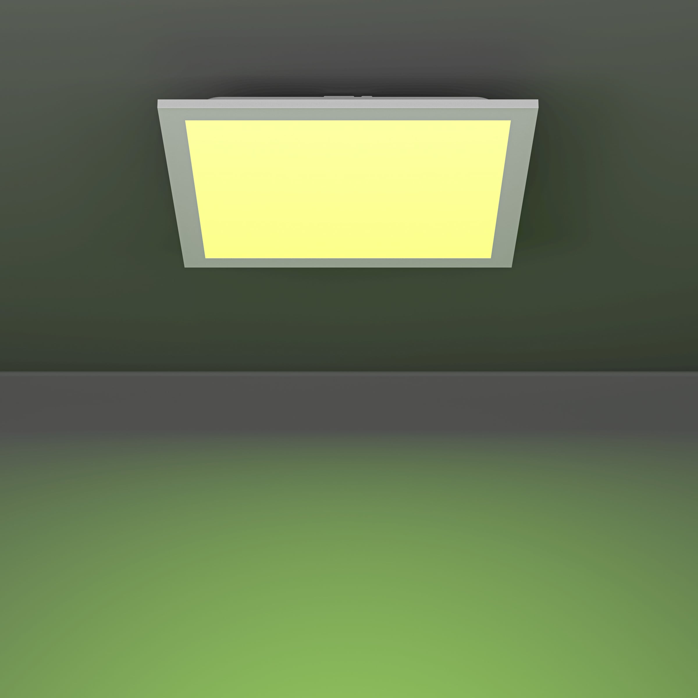 EGLO Deckenleuchte »MORADILLO-Z Deckenlampe - Stahl - LED - 14W - IP20« LED-Modul 1 Stk. Kaltweiß | Neutralweiß | RGB | Warmweiß Wohzimmerlampe, Esszimmerlampe, Schlafzimmer, L29,5 x B29,5 x H6,1 cm