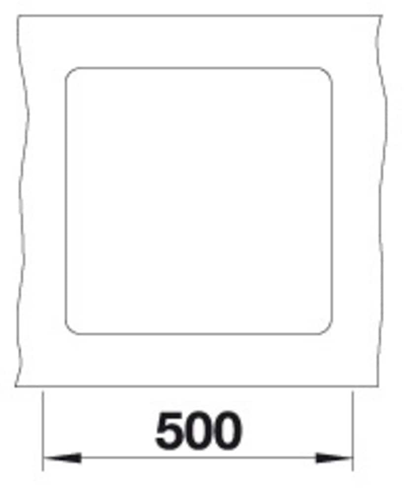 Blanco Granitspüle »SUBLINE 400-F« 1 Stk. tlg. erhältlich in mehreren Farben
