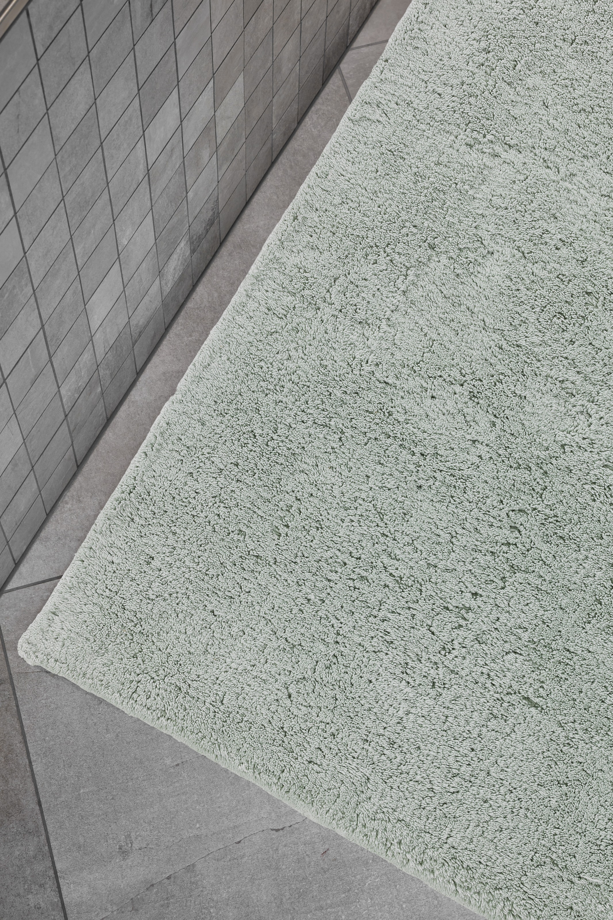 SCHÖNER WOHNEN-Kollektion Badematte »Bahamas  Uni« Höhe 30 mm fußbodenheizungsgeeignet beidseitig verwendbar