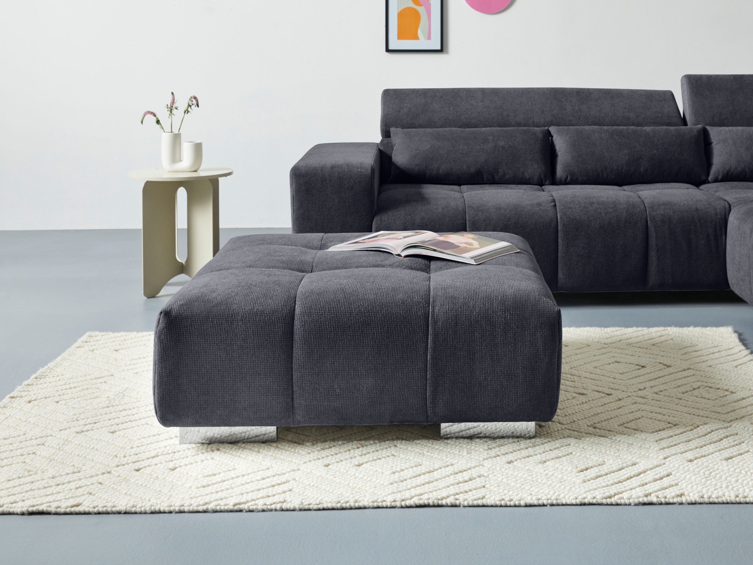 COTTA Hocker »Orion«, gemütlicher Hocker im modernen Design günstig online kaufen