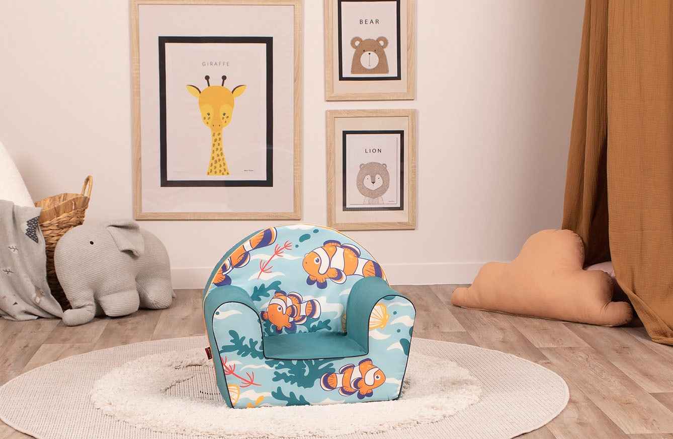 Knorrtoys® Sessel »Clownfish«, für Kinder; Made in Europe