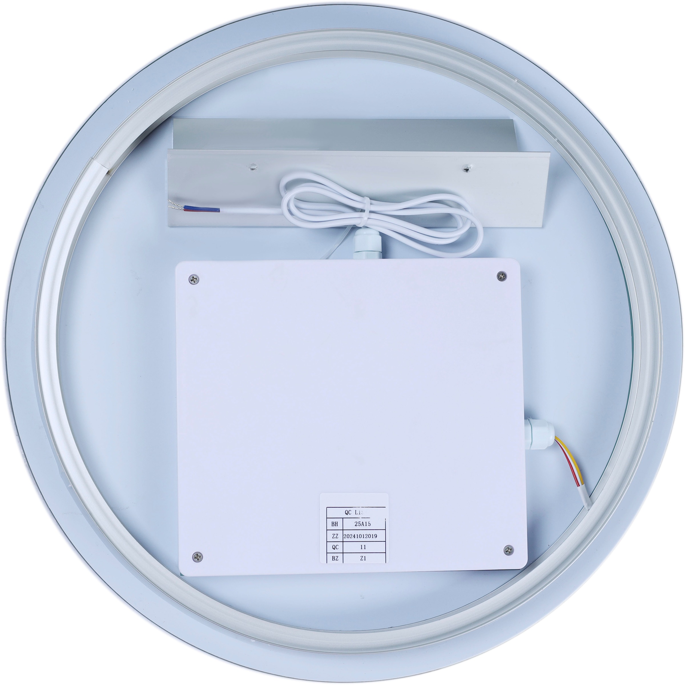 welltime LED-Lichtspiegel »Toledo rund, Spiegel mit LED Beleuchtung, Badspiegel«, mit Anti-Fog Beschichtung