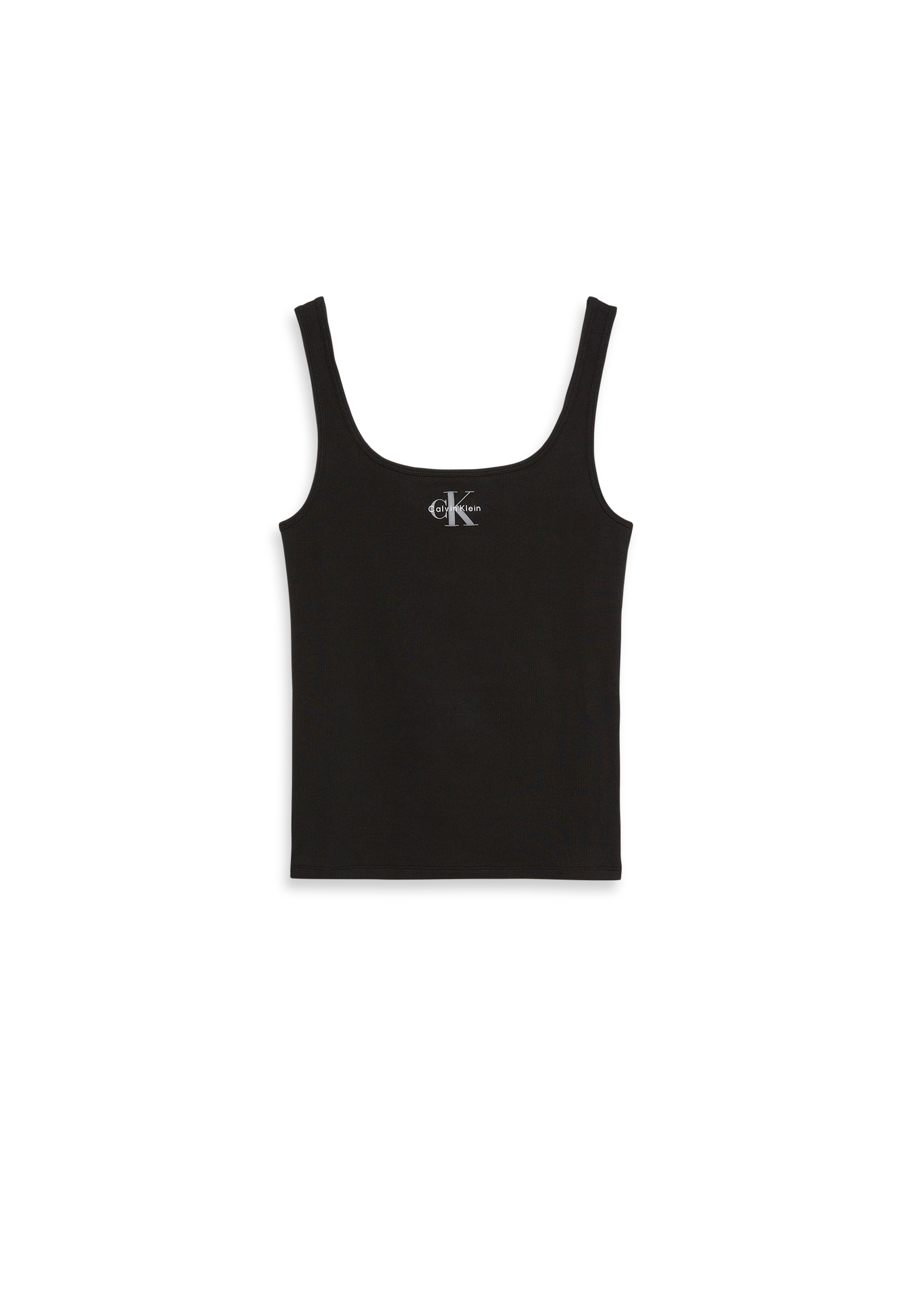 Calvin Klein Jeans Tanktop »MONOGRAM SCOOP NK RIB TANK TOP« Mit Rundhalsausschnitt, regular fit