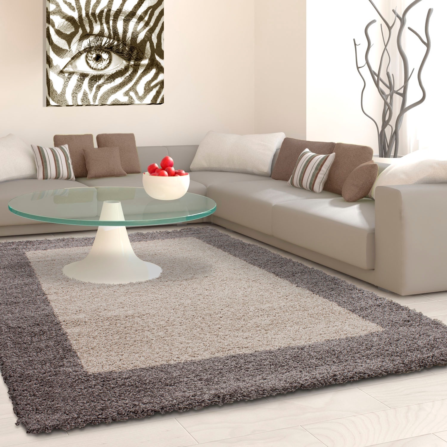 Ayyildiz Teppiche Hochflor-Teppich »Life Shaggy 1503«, rechteckig, 30 mm Hö günstig online kaufen