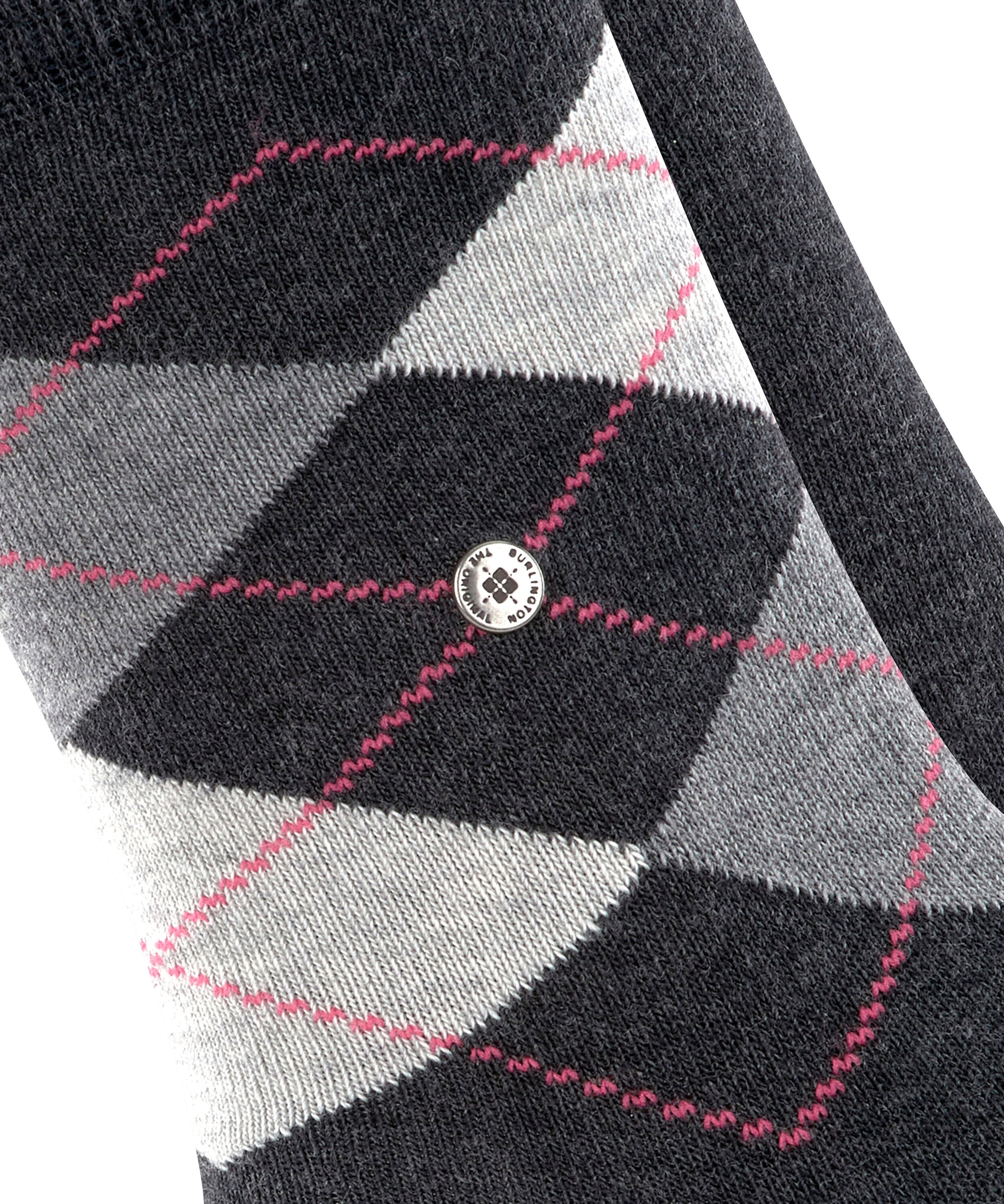 Burlington Socken »Everyday Mix« 2 Paar,  Einheitsgröße 36-41, unifarben und Argyle-Muster