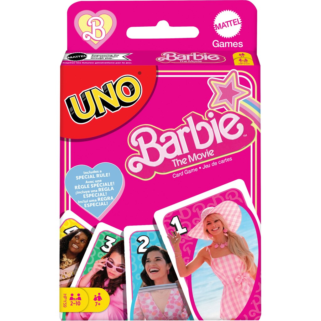 Barbie Spiel »UNO Barbie The Movie zum Spielfilm«