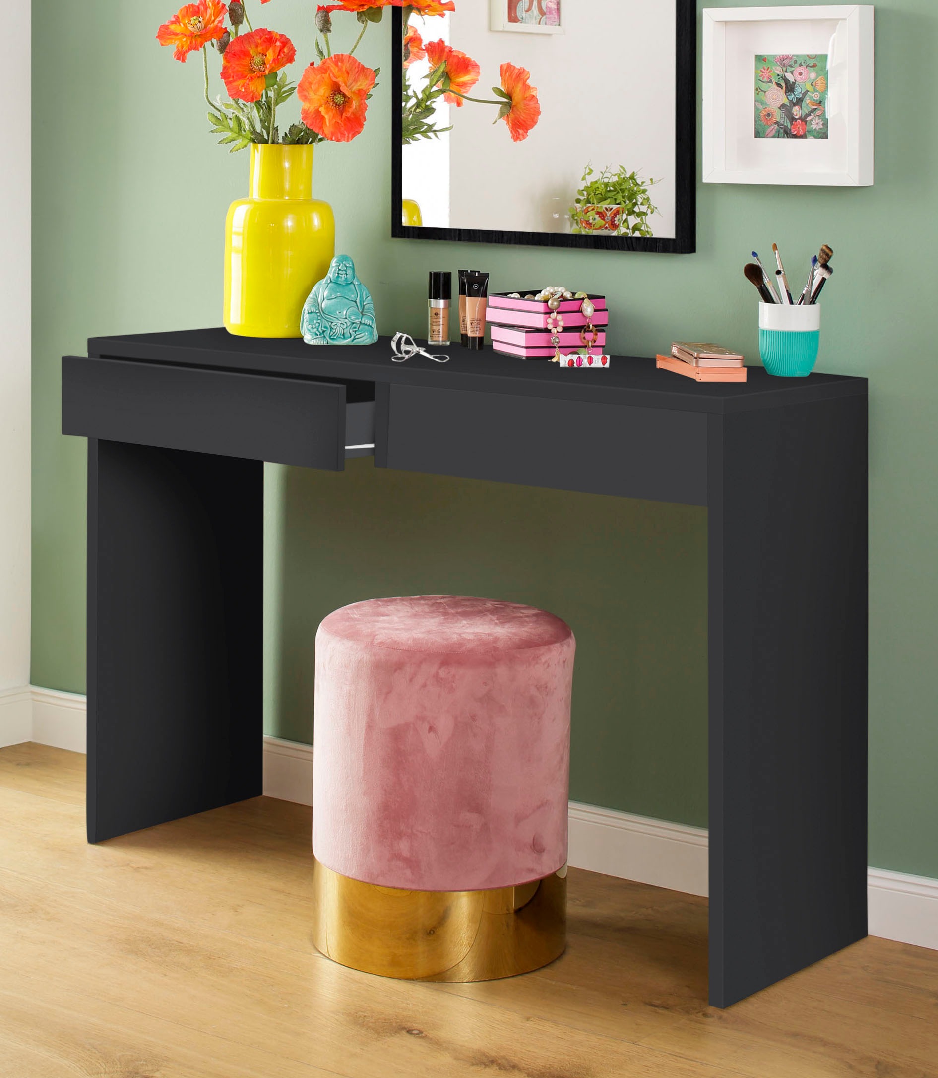 INOSIGN Schminktisch "Astral" mit zwei Schubkasten, einer Arbeitshöhe von 7 günstig online kaufen