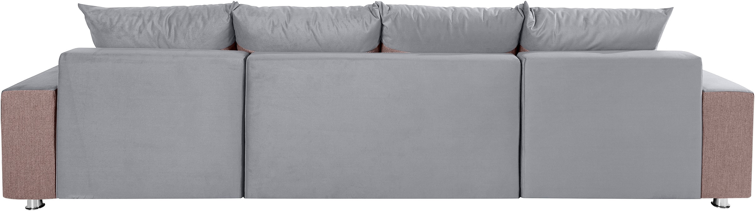 COLLECTION AB Wohnlandschaft »Antalya U-Form«, mit Bettkasten und Bettfunktion, 2 Zierkissen inklusive