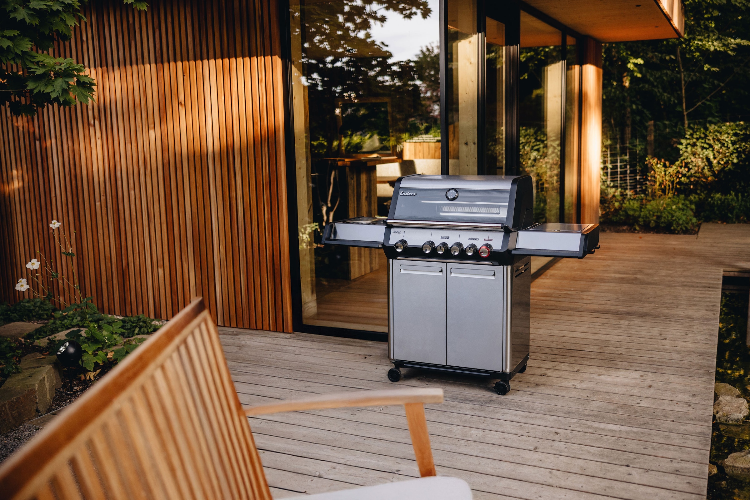 Enders® Gasgrill »Monroe Pro 4 SIKR TURBO«