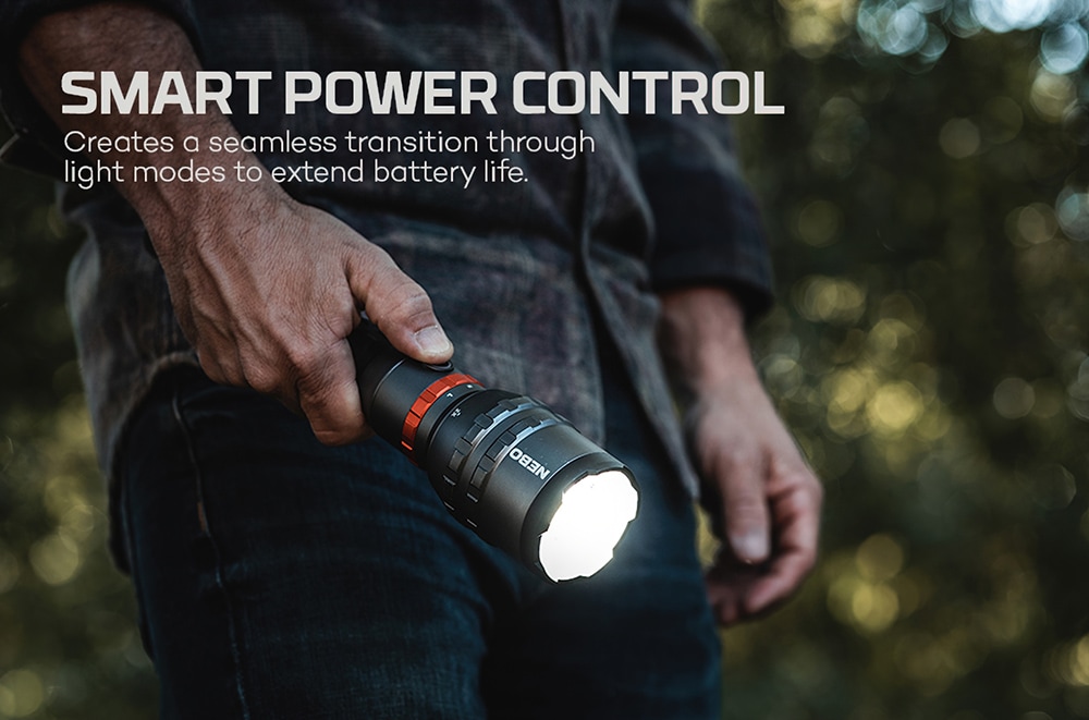 NEBO LED Taschenlampe »Nebo DAVINCI™ 12000 RC Mag Dial« Set, Taschenlampe inkl. Ladekabel, 2 Stk. tlg.