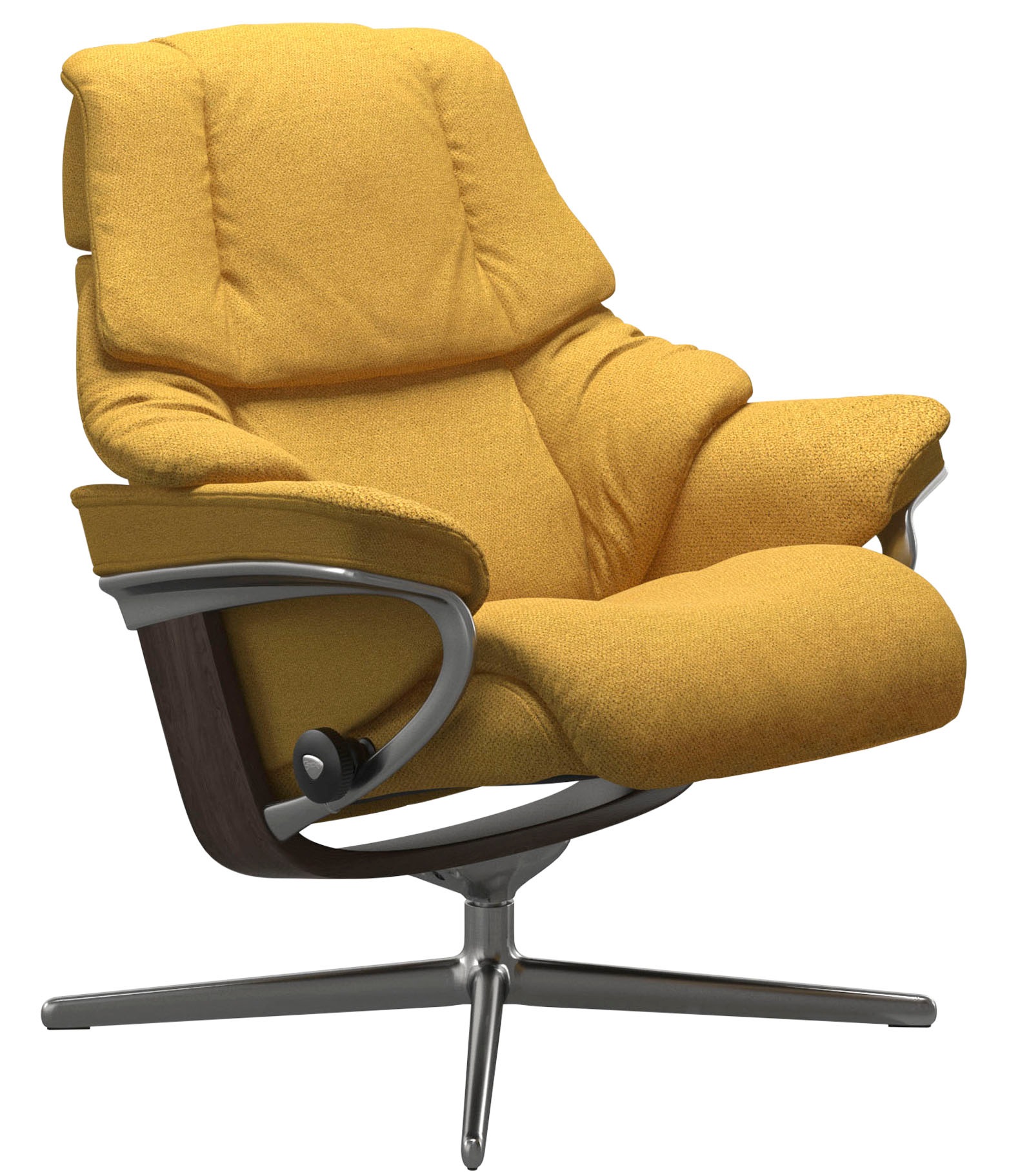 Stressless® Relaxsessel »Reno«, mit Cross Base, Größe S, M & L, Holzakzent Wenge