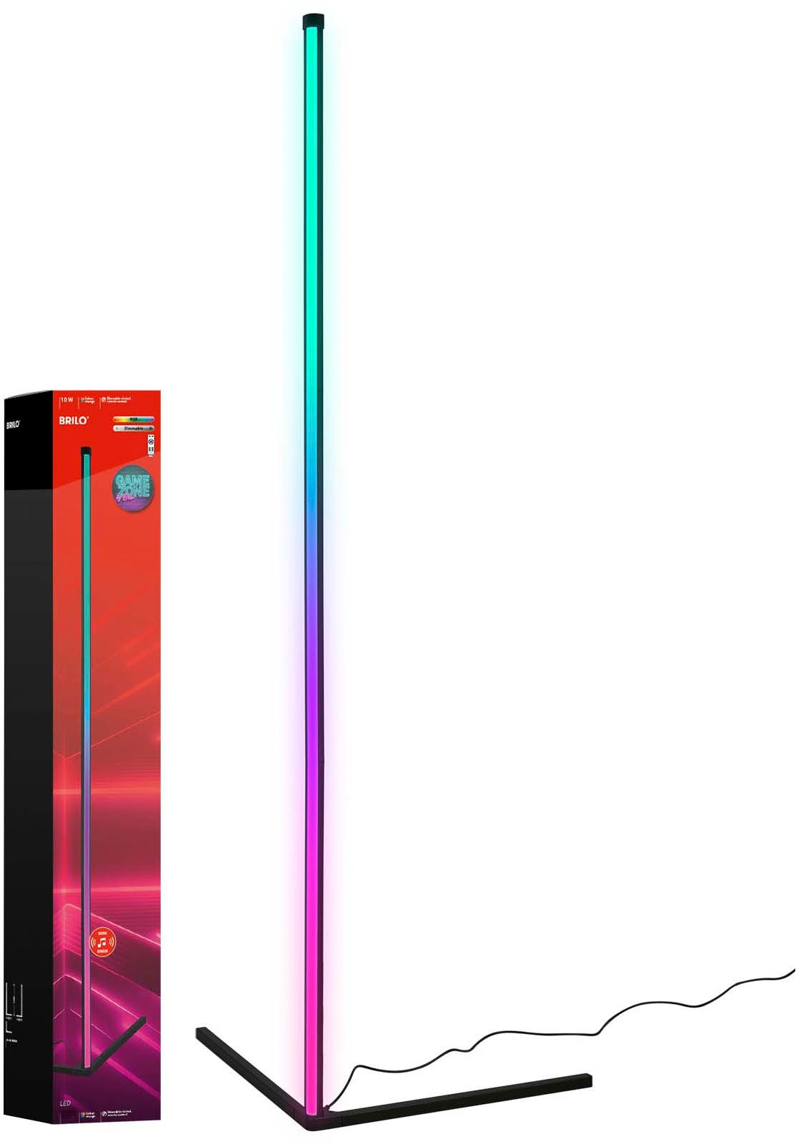 Briloner Leuchten LED Deko-Stehlampe »REMSA« günstig online kaufen