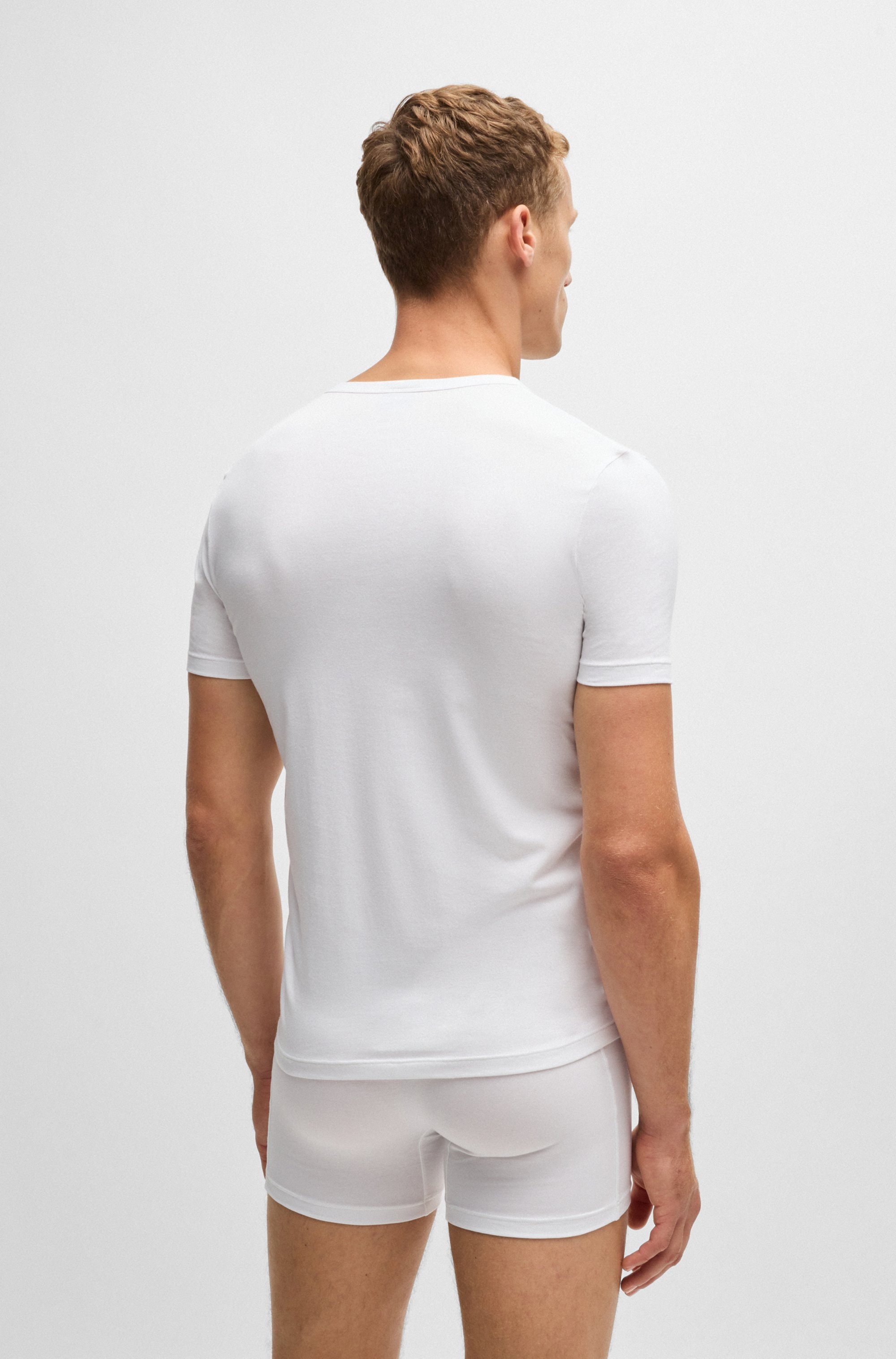 BOSS T-Shirt, (Packung, 2 tlg.)
