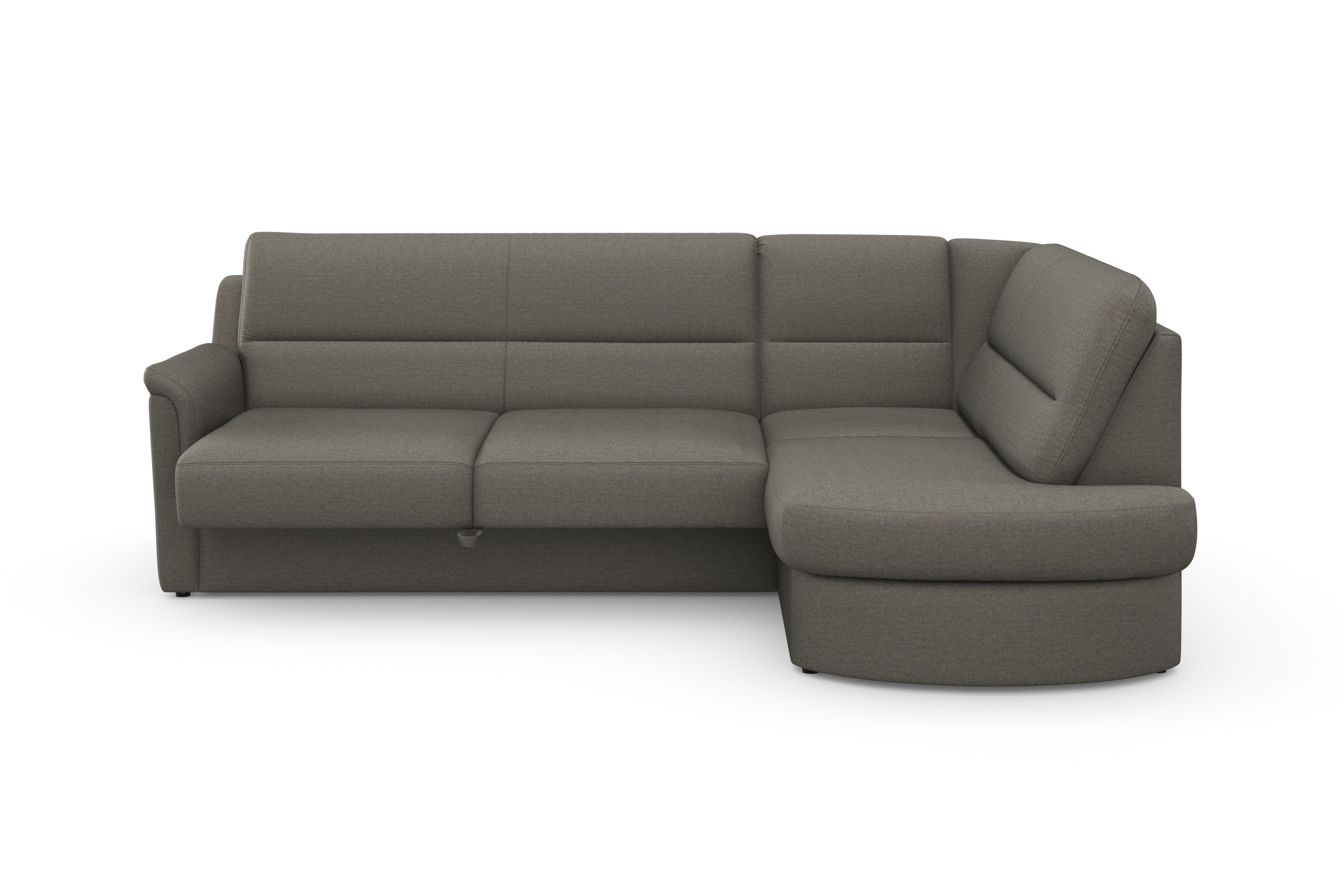 sit&more Ecksofa »Panini L-Form«, wahlweise mit Vorziehsitz und Bettkasten