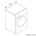 SIEMENS Waschmaschine »WG44B2A40«, WG44B2A40, 9 kg, 1400 U/min