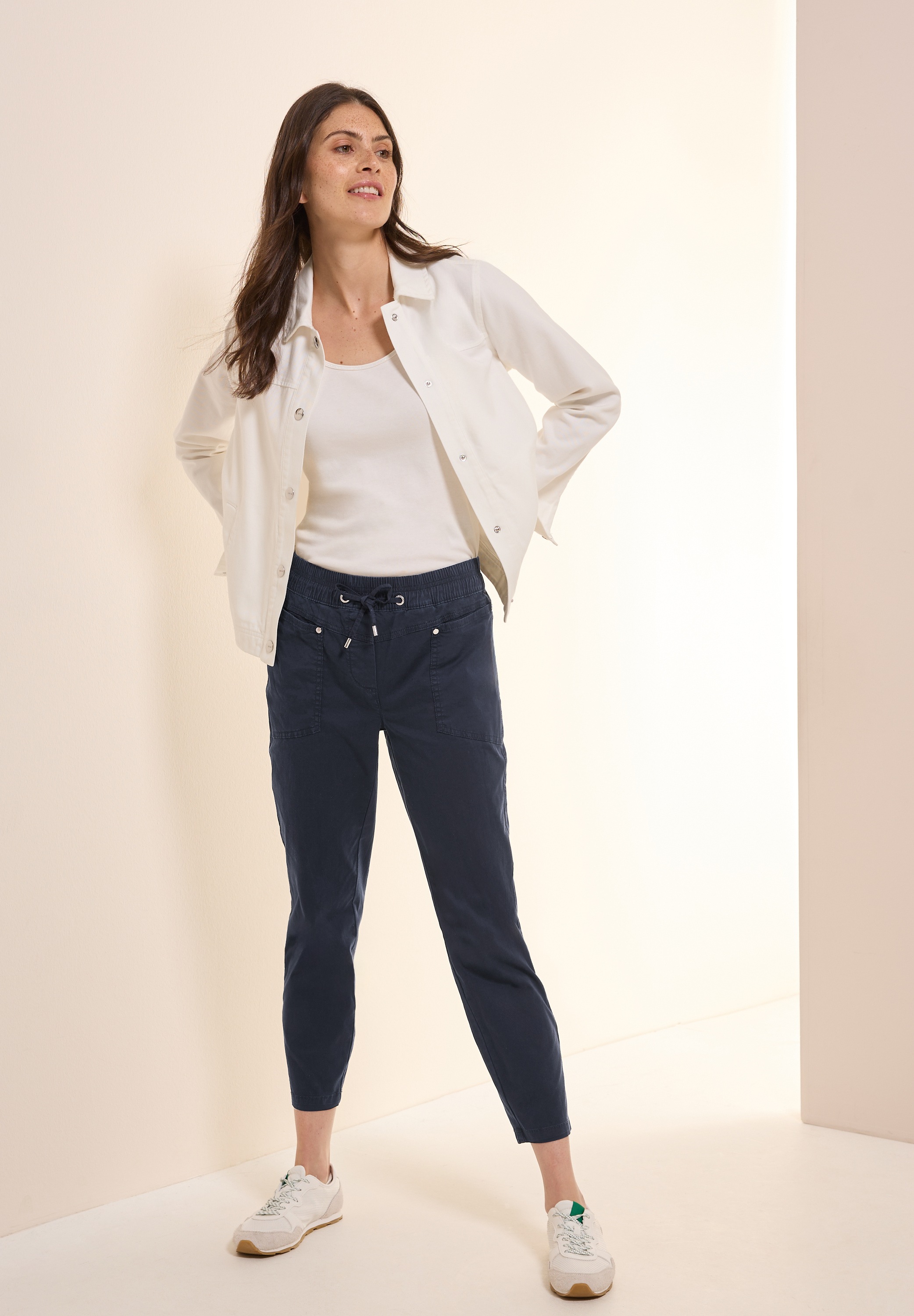 Cecil Stoffhose »Style Chelsea«  Sommerhose mit Kordelzug