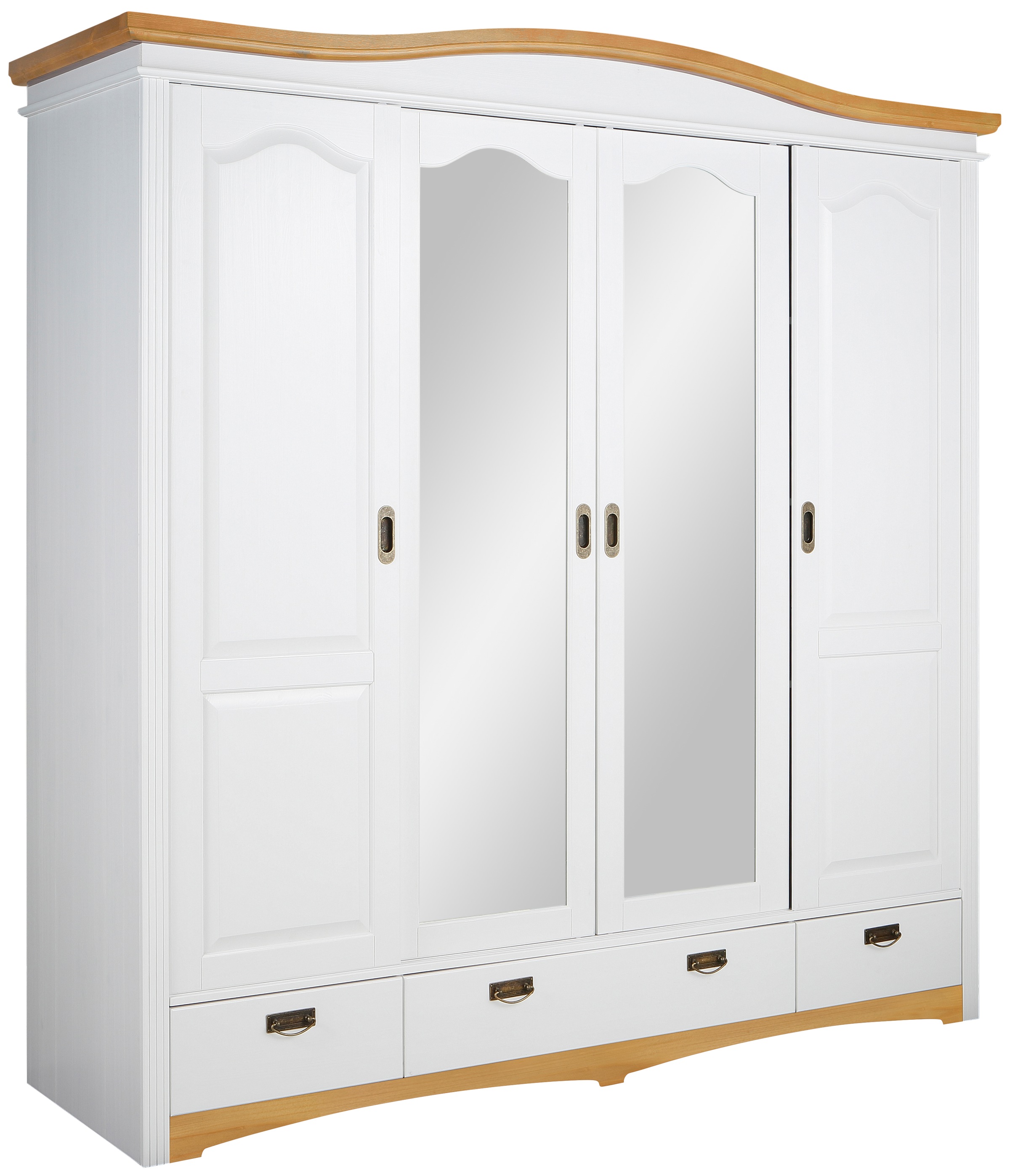 Home affaire Schiebetürenschrank »Konrad, Landhausstil, rustikal, mit Schub günstig online kaufen